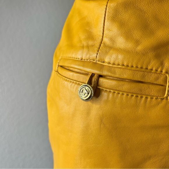 Vintage VTG Cedars Leather Shorts High Rise Size 27" / US 4 / IT 40 - 10 Thumbnail