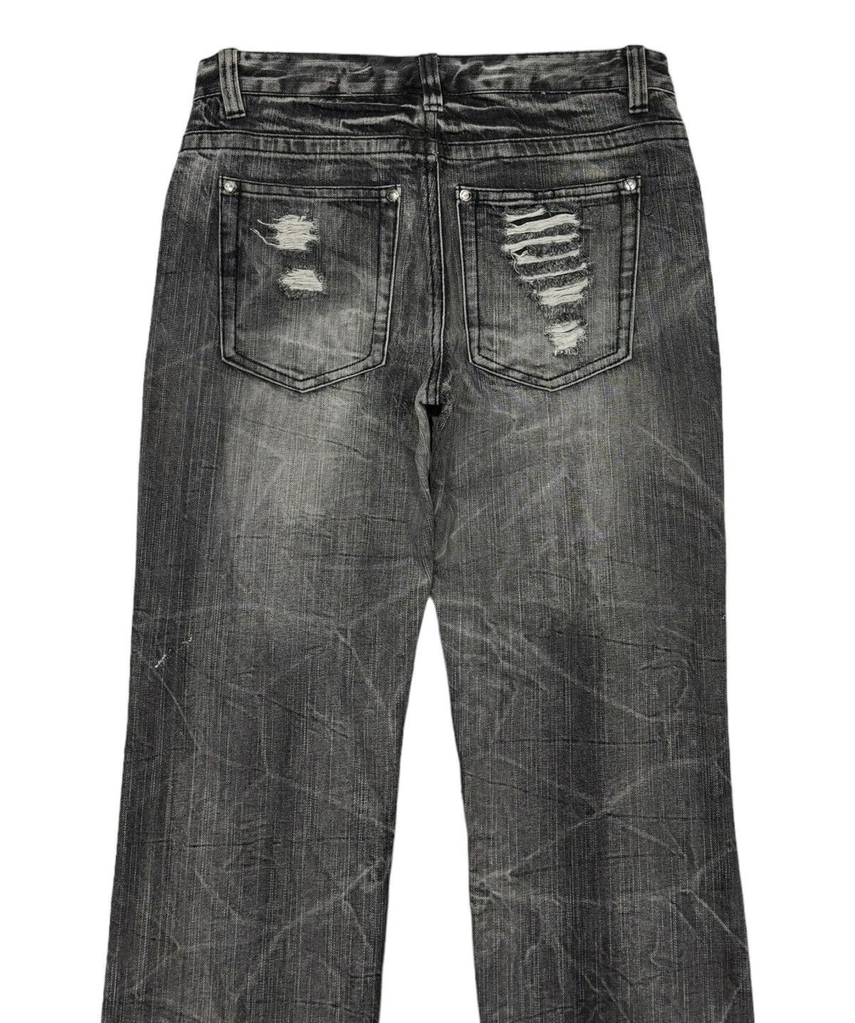 Le Grande Bleu (L.G.B.) 🔥RARE VINTAGE JAPANESE PROSPERITY DENIM DISTRESS JEANS Size US 32 / EU 48 - 8 Thumbnail