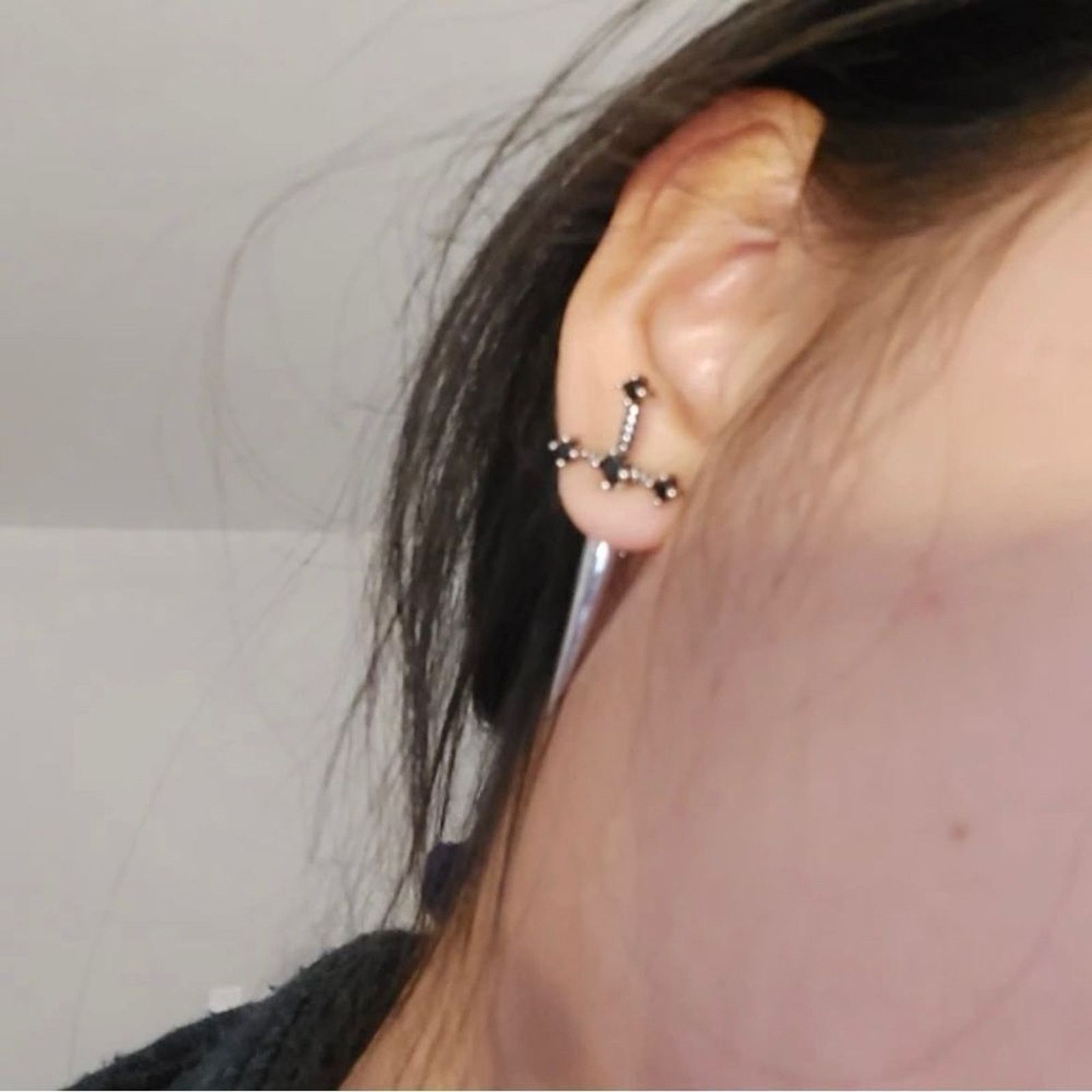 Other Sword silver plated earrings Size ONE SIZE - 7 Thumbnail