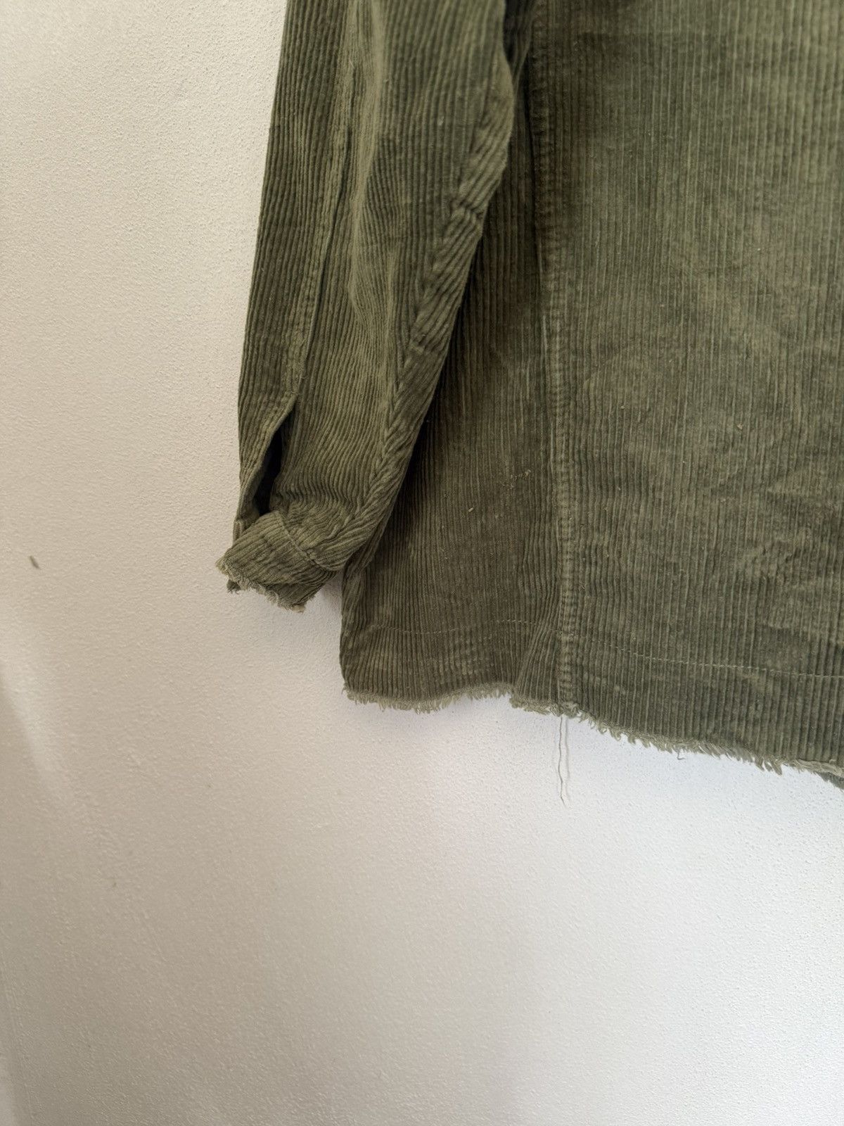 Zara BINDING Zara Corduroy Green Jacket Oversized Style Size US M / EU 48-50 / 2 - 11 Thumbnail