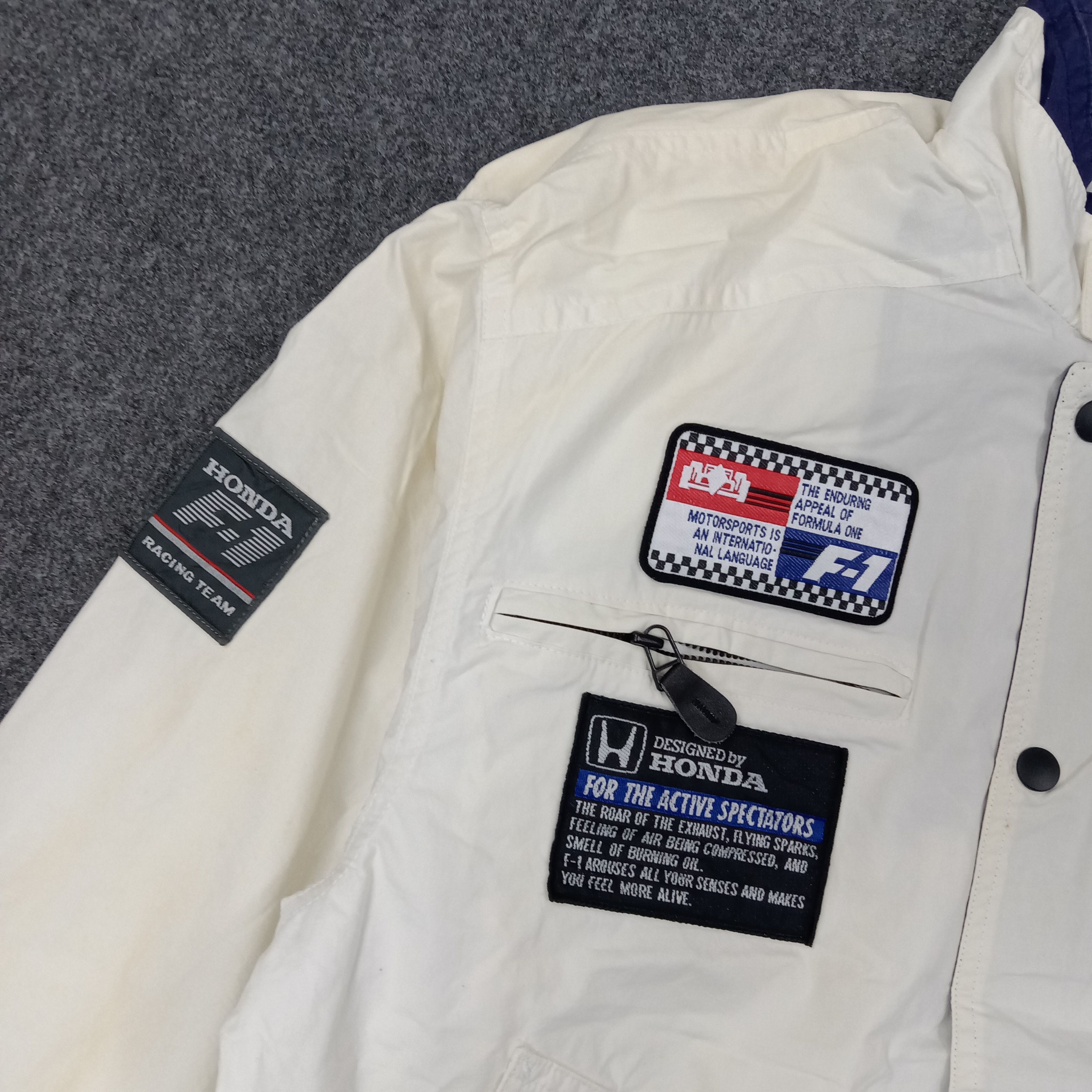 Honda Honda Formula One Japanese Racing Jacket C246N20 Size US L / EU 52-54 / 3 - 6 Thumbnail