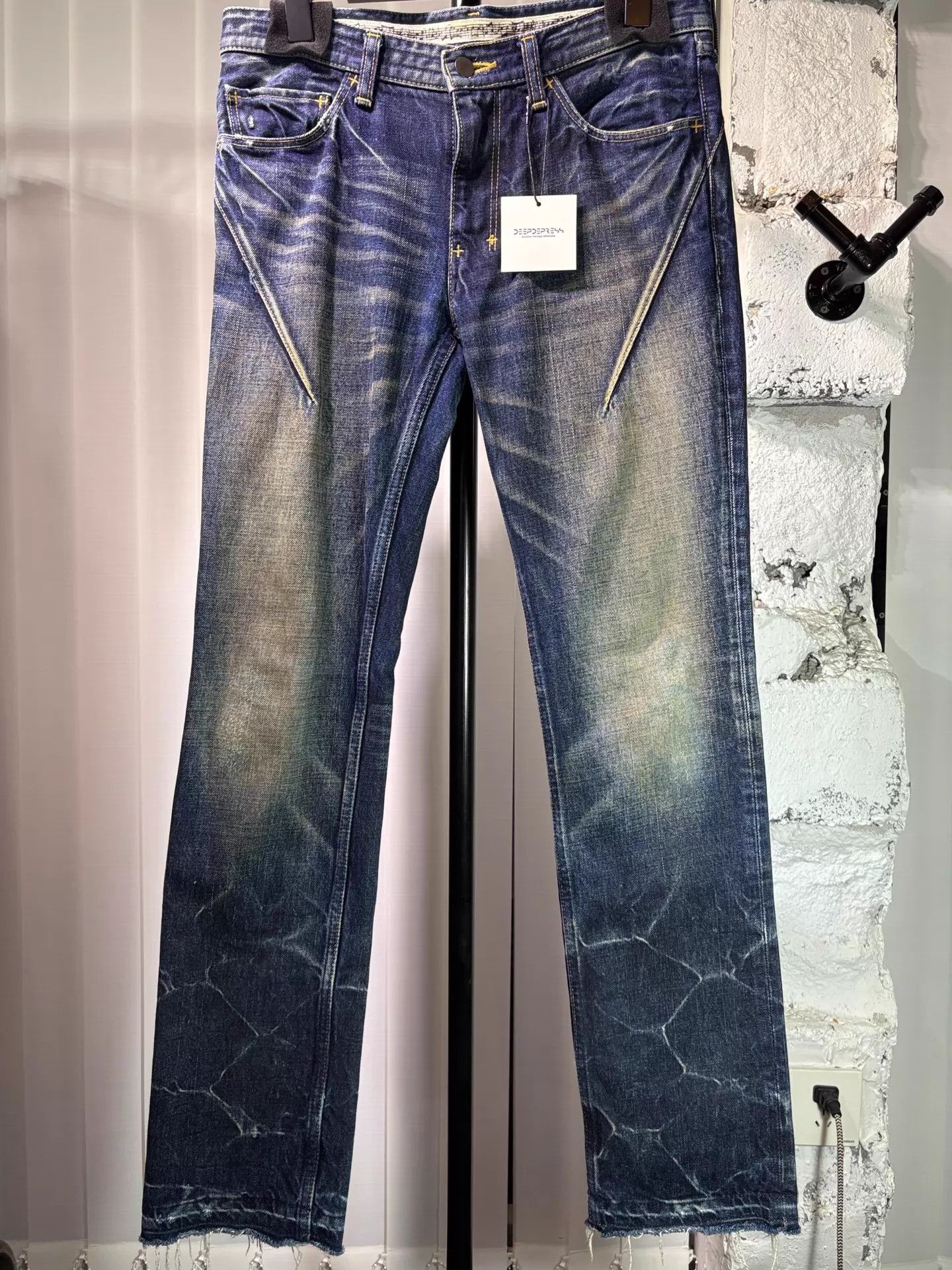 Number (N)ine Number Nine SS 2008 “Birds” Honeycomb denim | Grailed