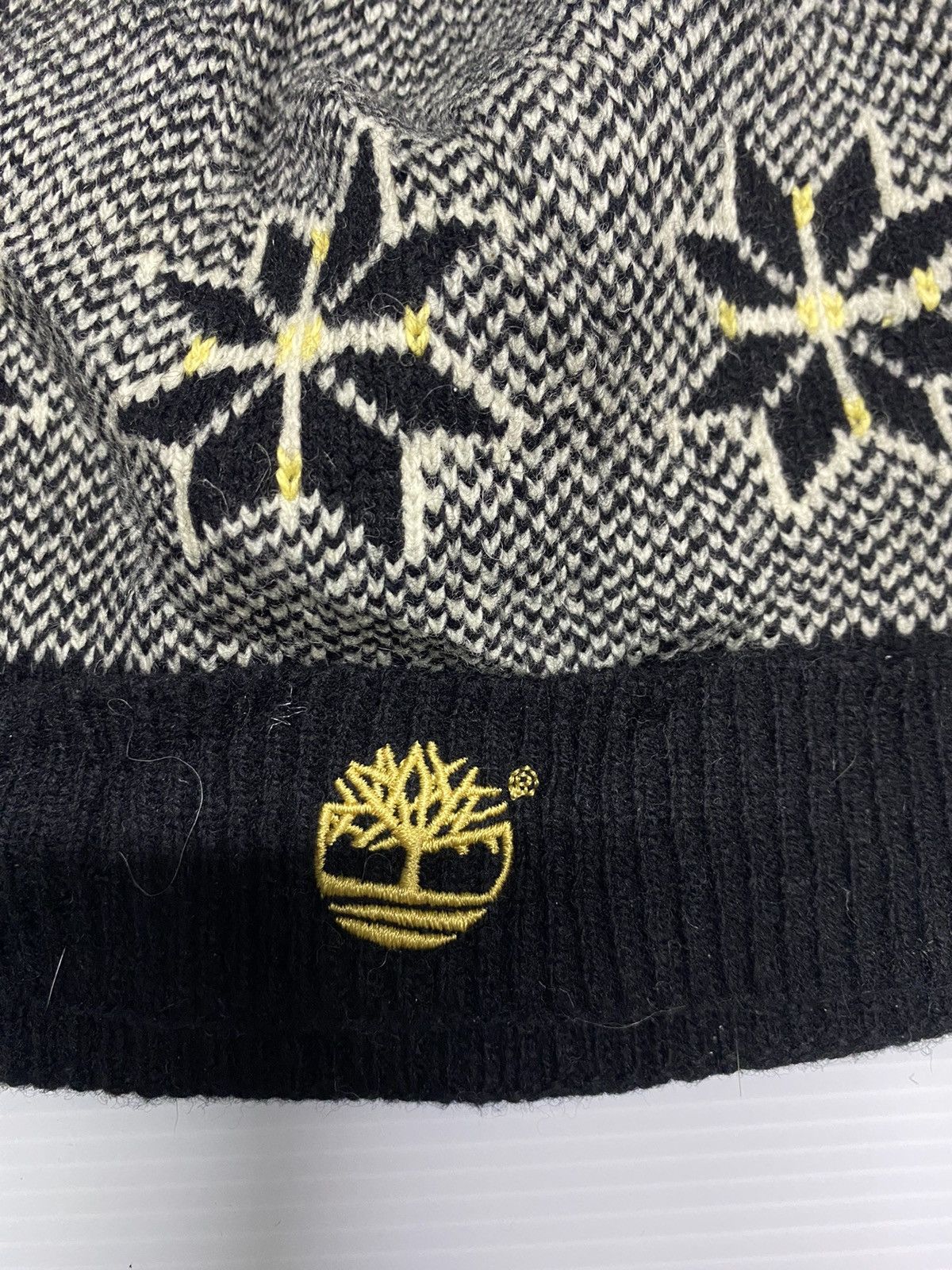 Timberland Timbeland Small Logo Embroidery Beanie Hat Size ONE SIZE - 2 Thumbnail