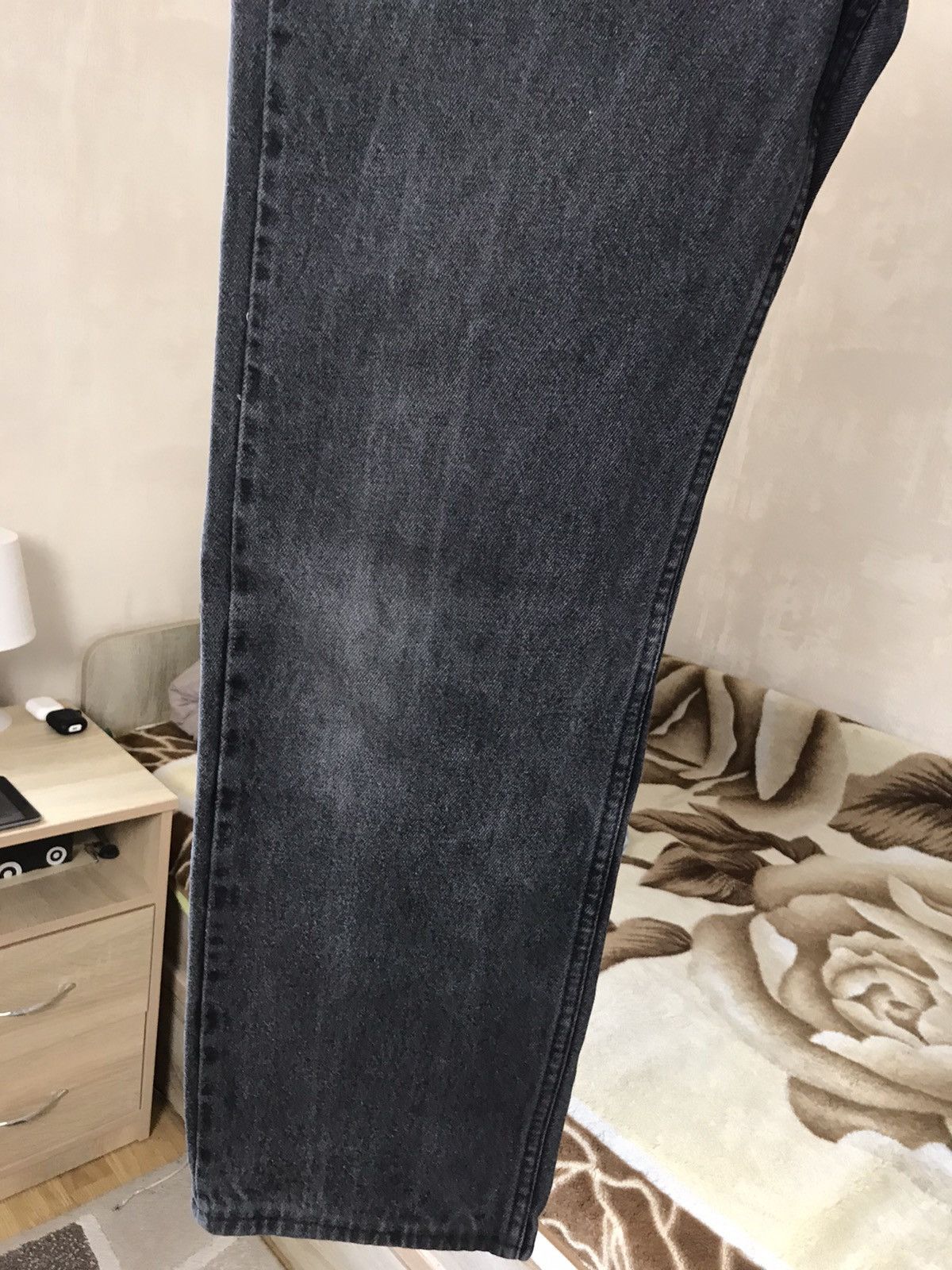 Levi's × Levi's Vintage Clothing × Vintage 🔥 90s LEVIS 505 Black 34x30 Denim Pants Jeans Regular Fit Size US 34 / EU 50 - 12 Thumbnail