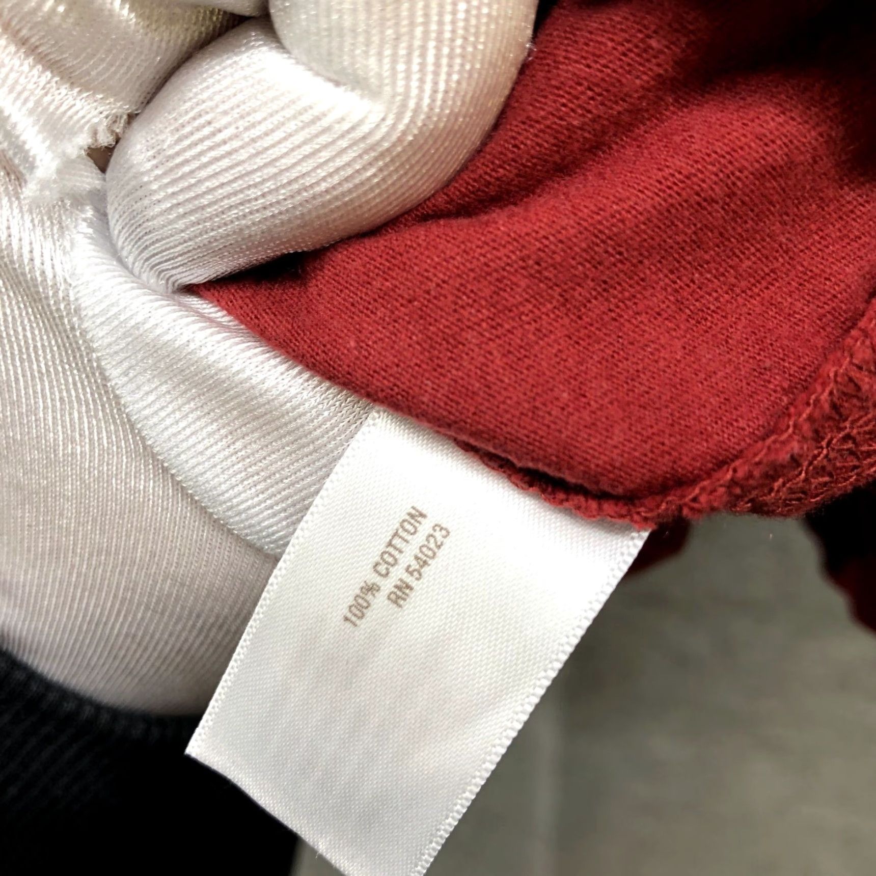 Old Navy Old Navy T-Shirt Mens XXL Crew Neck Long Sleeve Cotton Red Classi c Knit 2XL Casual Shirt Size US XXL / EU 58 / 5 - 6 Thumbnail
