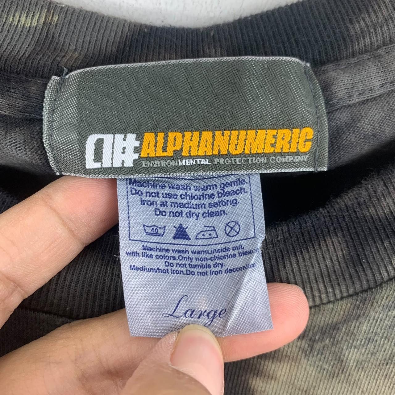 Vintage ALPHANUMERIC MOSQUITOHEAD Tie Dye Tee Shirt Size US L / EU 52-54 / 3 - 3 Thumbnail