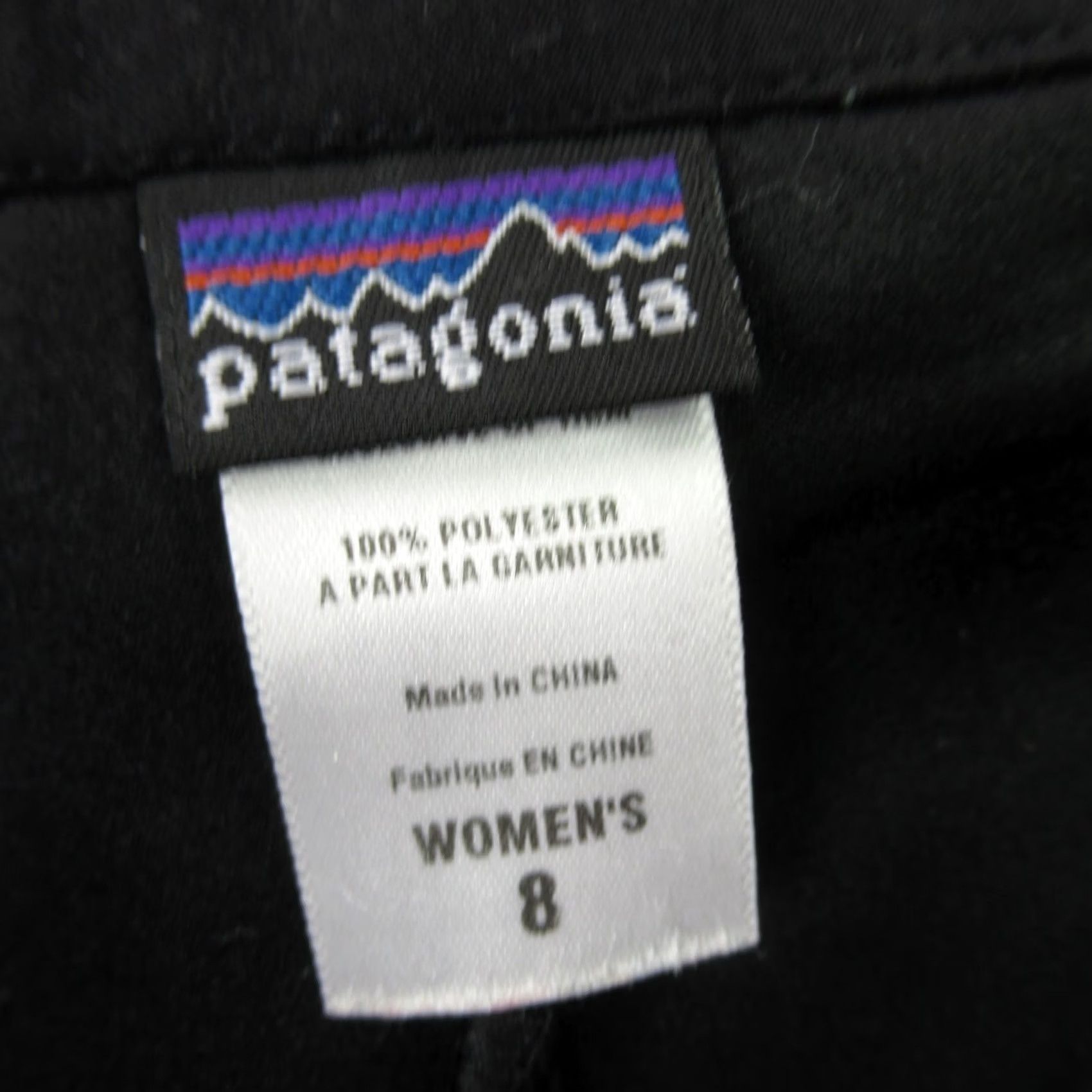 Patagonia Patagonia Skirt Womens 8 Lightweight Black Outdoor Casual Midi Skirt Flare Pockets Renewable Logo Brand Ladies Size 30" / US 8 / IT 44 - 3 Thumbnail