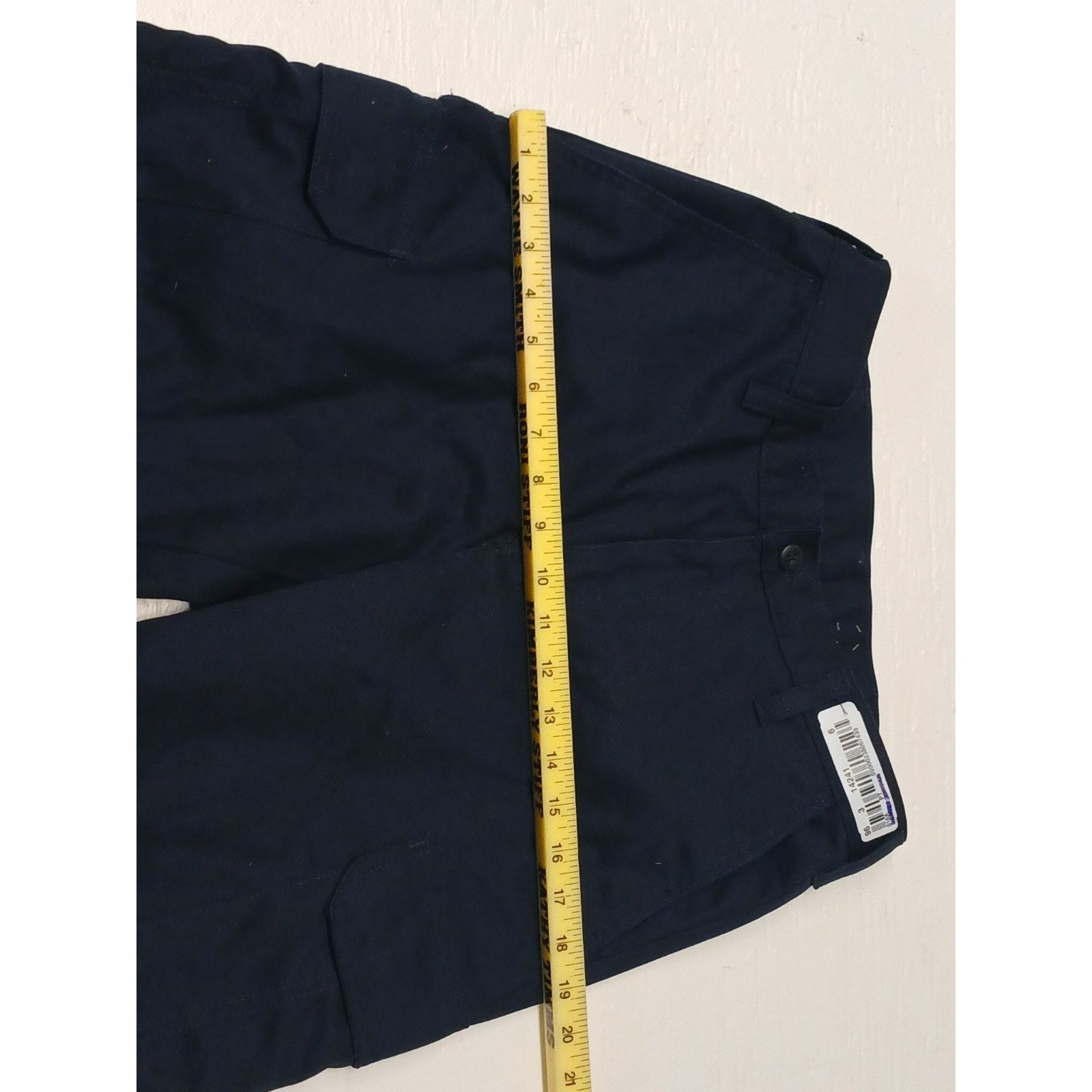 Cintas Cintas (29) Navy Blue Comfort Flex Work Uniform Jeans/Pants Size 29" - 5 Thumbnail