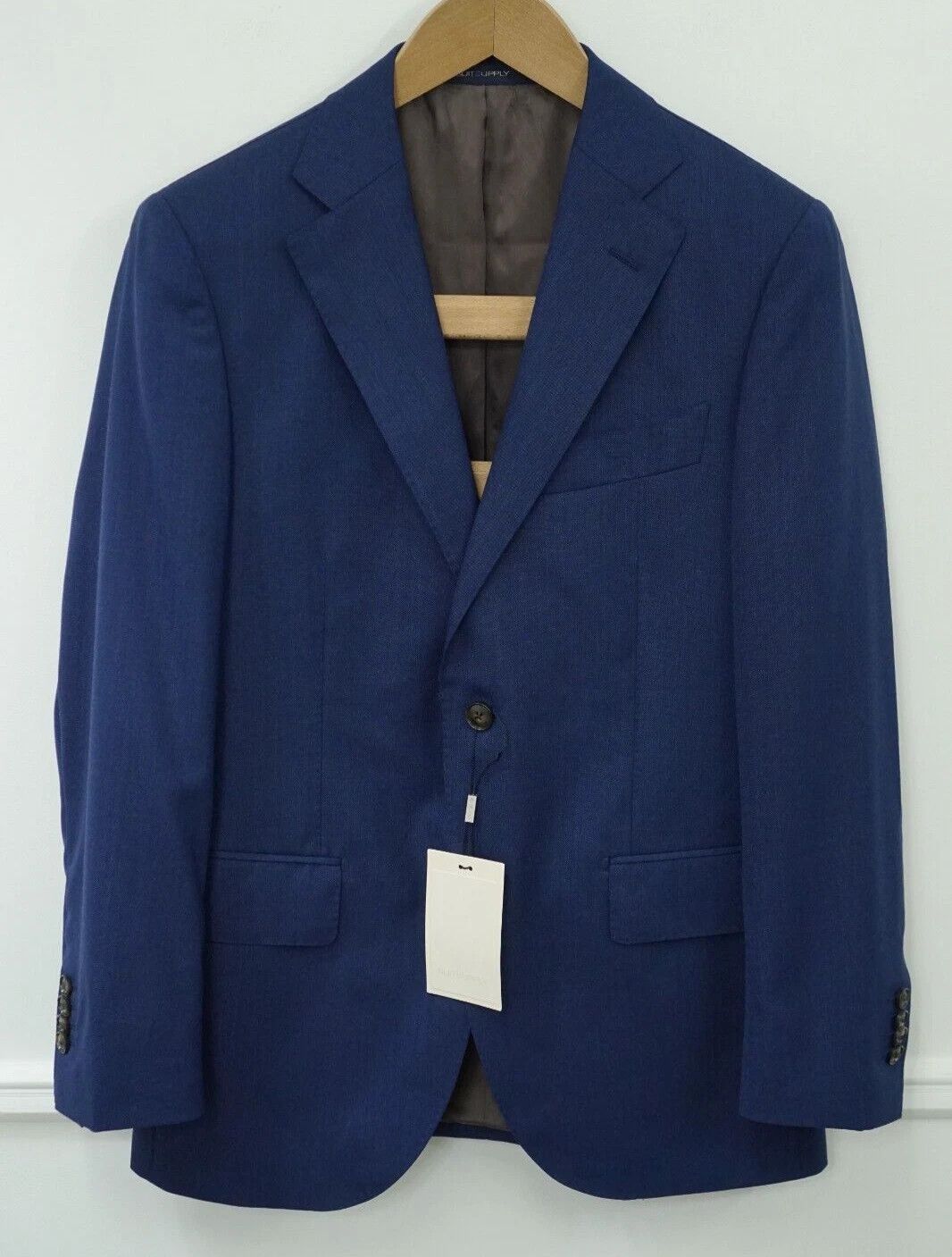 Suitsupply Men Suitsupply Blazer Lazio Pure Wool Vitale Barberis US36S Size 36S - 1 Thumbnail