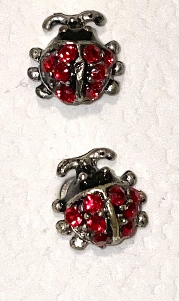 Swarovski Swarovski Crystal Mini Ladybug Earrings Size ONE SIZE - 10 Thumbnail