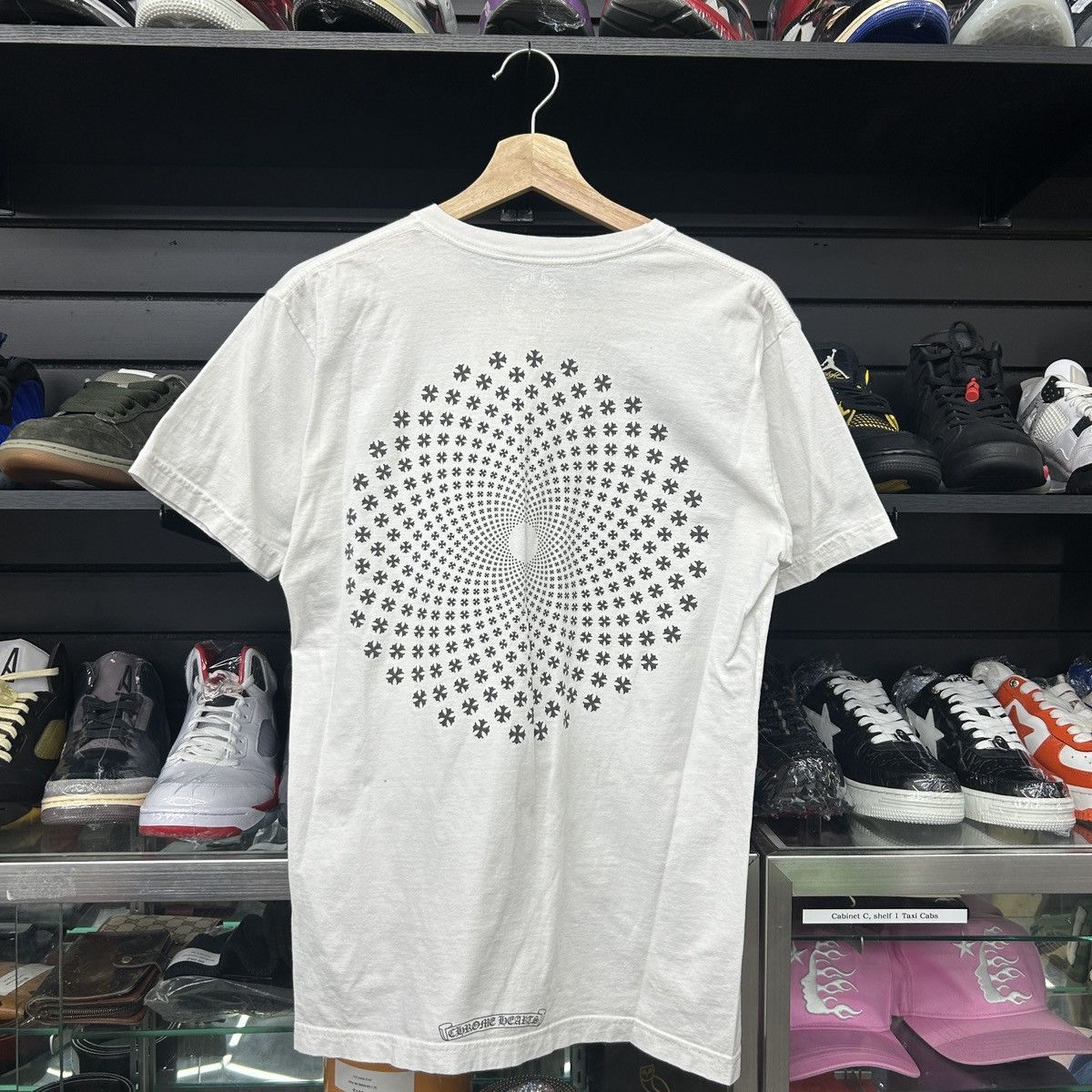 Chrome Hearts Chrome Heart Flooded Tee Sz M Size US M / EU 48-50 / 2 - 1 Thumbnail