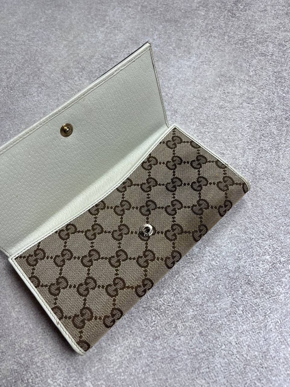 Gucci Vintage Gucci GG Monogram Canvas Wallet Rare Size ONE SIZE - 5 Thumbnail