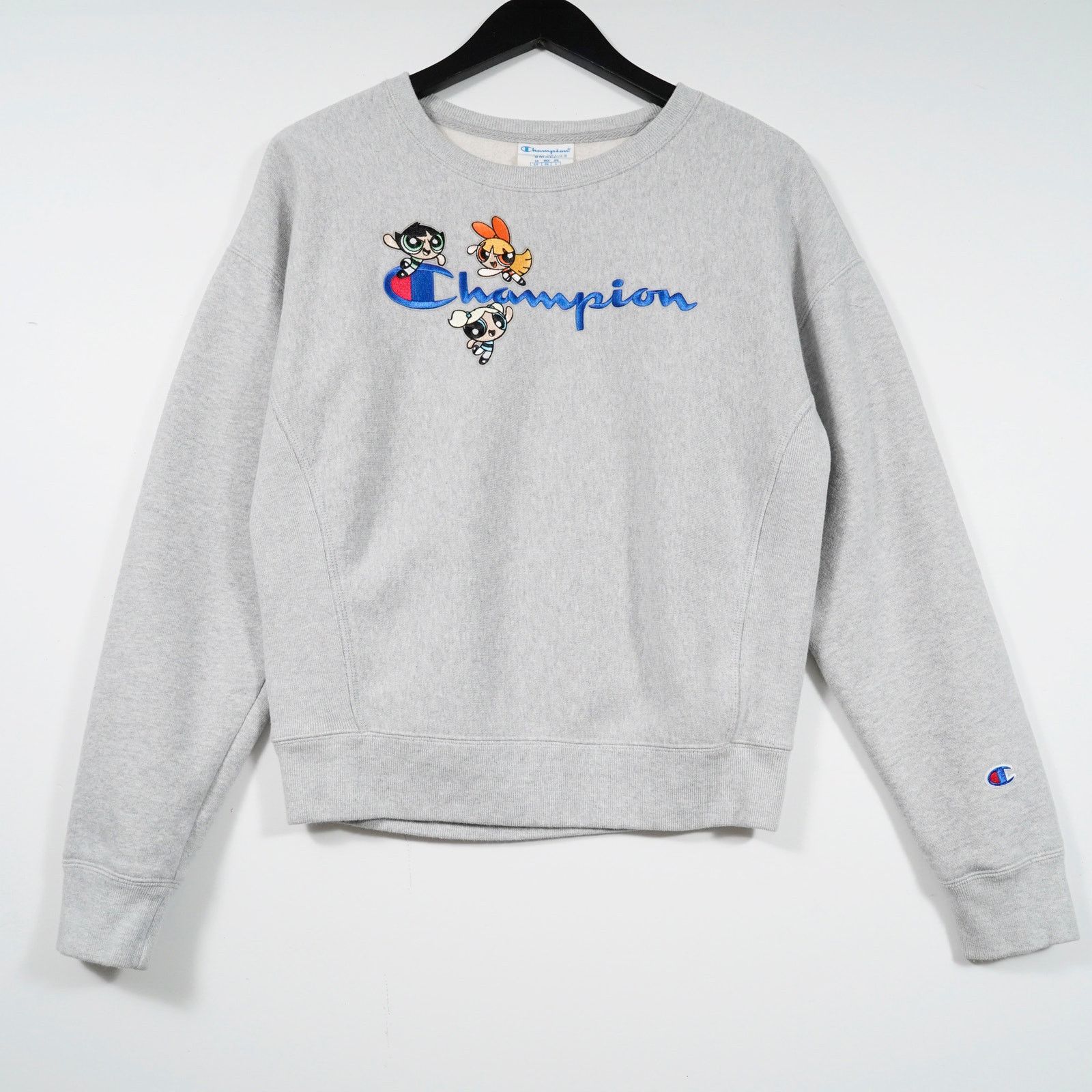 Champion Champion x The Powerpuff Girls Reverse Weave Sweatshirt Gray Size S / US 4 / IT 40 - 1 Thumbnail