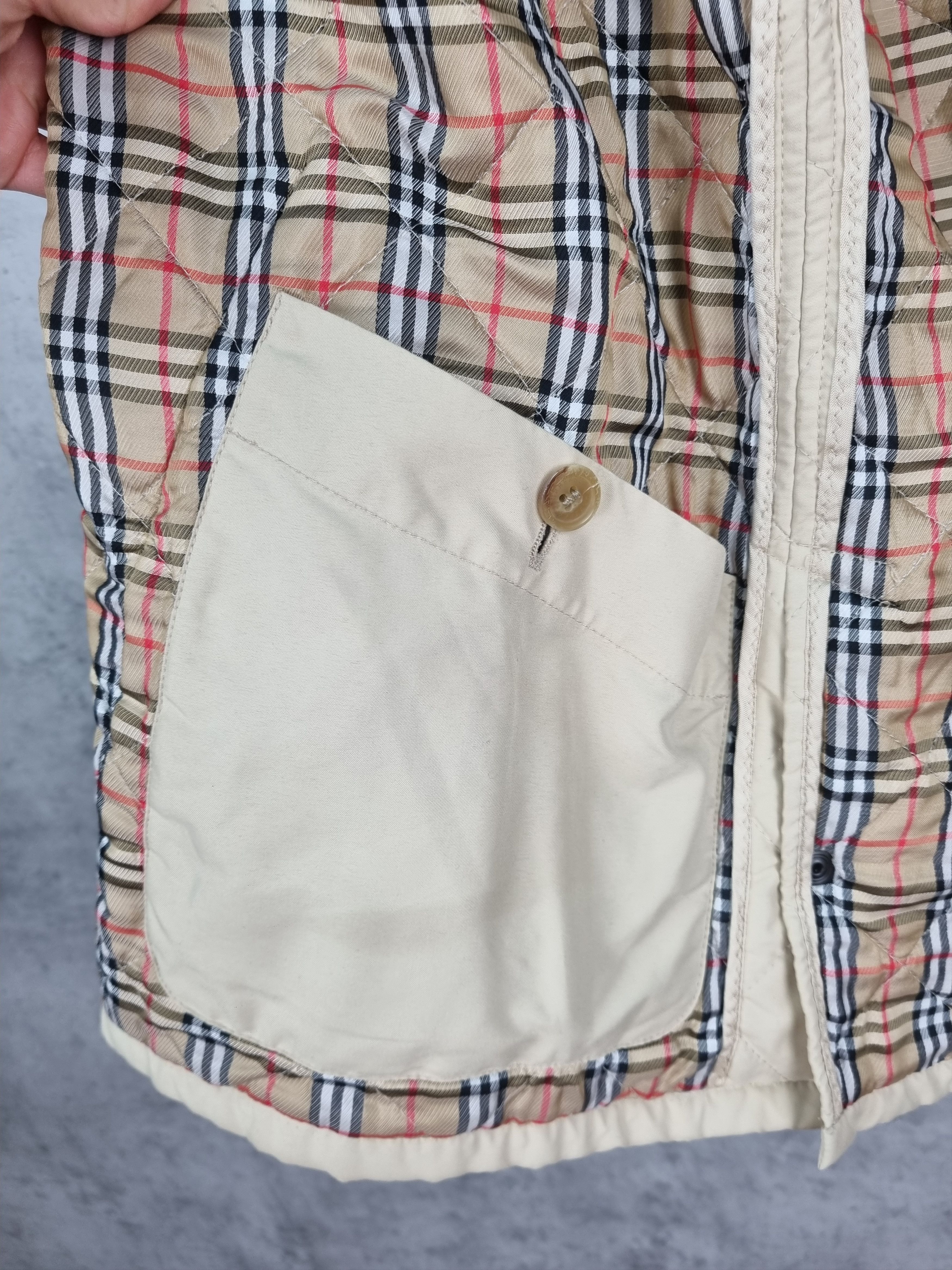Burberry × Burberry Prorsum × Vintage Iconic 90s Burberrys Quilted Novacheck Light Jacket Size US XL / EU 56 / 4 - 20 Thumbnail