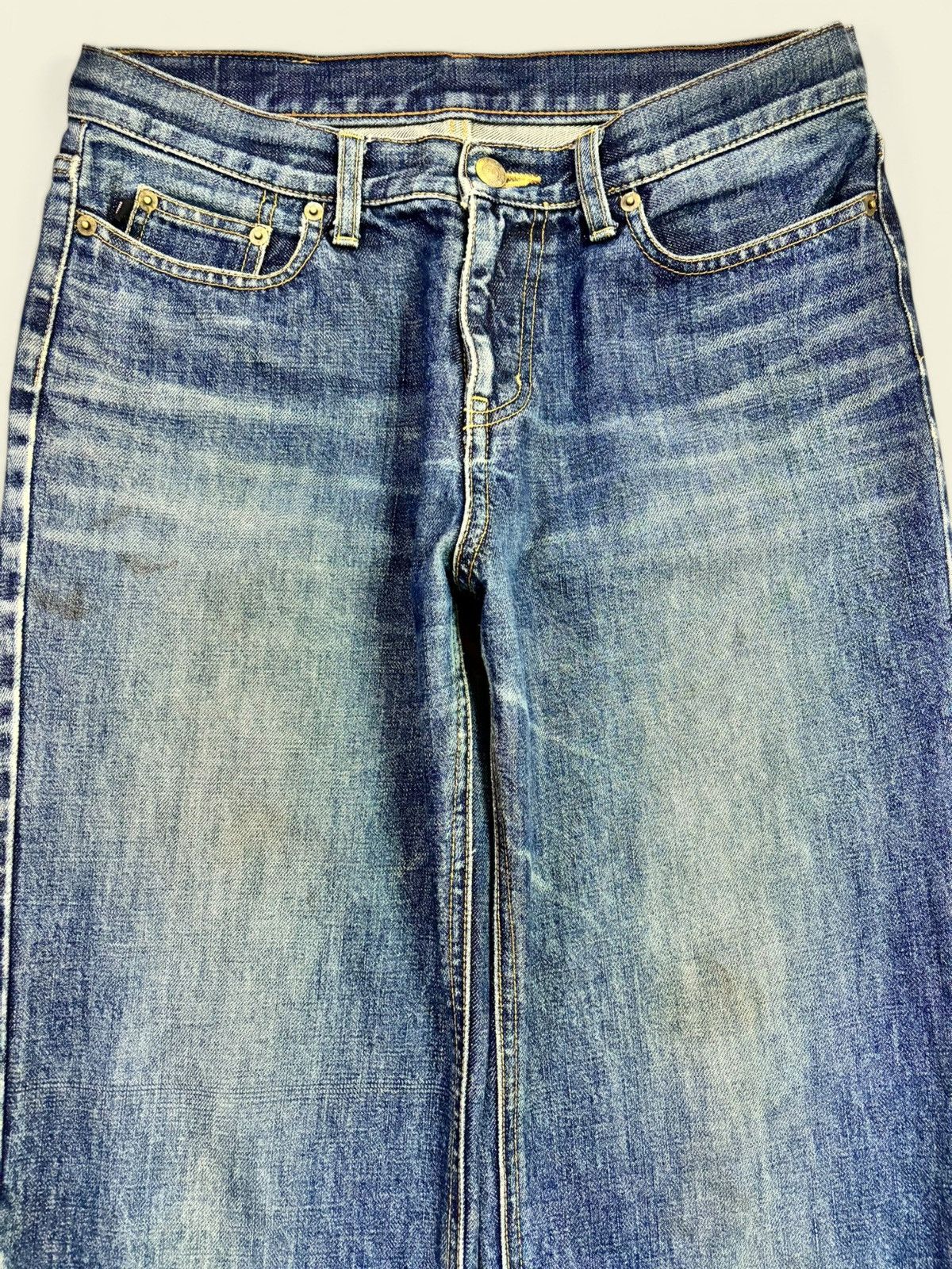 RRL Ralph Lauren 90s RL Ralph Lauren Japan Faded Loose Fit Jeans Size US 30 / EU 46 - 5 Thumbnail