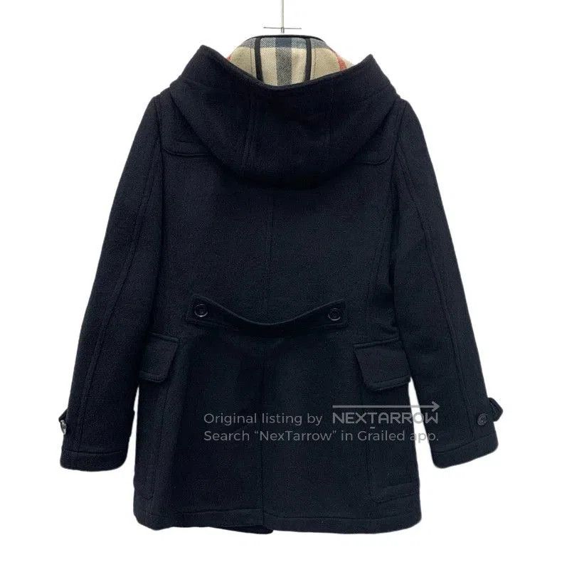 Burberry Burberry Black Wool Duffle Coat. Size US M / EU 48-50 / 2 - 2 Thumbnail