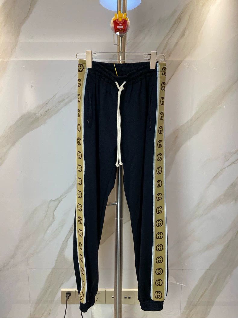 Gucci Prada Size S Reflective side double G school pants 2501-Nex Size US 30 / EU 46 - 1 Thumbnail