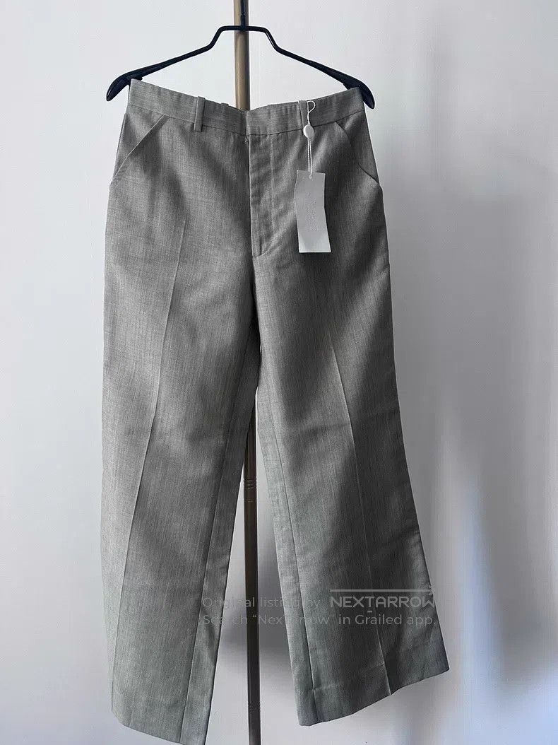 Maison Margiela Line 4 woollen loose silhouette trousers