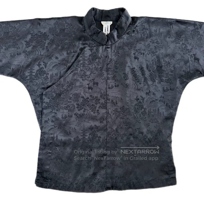 Comme des Garcons Comme Des Garcons Vintage Black Embroidered Chinese Cheong Size M / US 6-8 / IT 42-44 - 5 Thumbnail