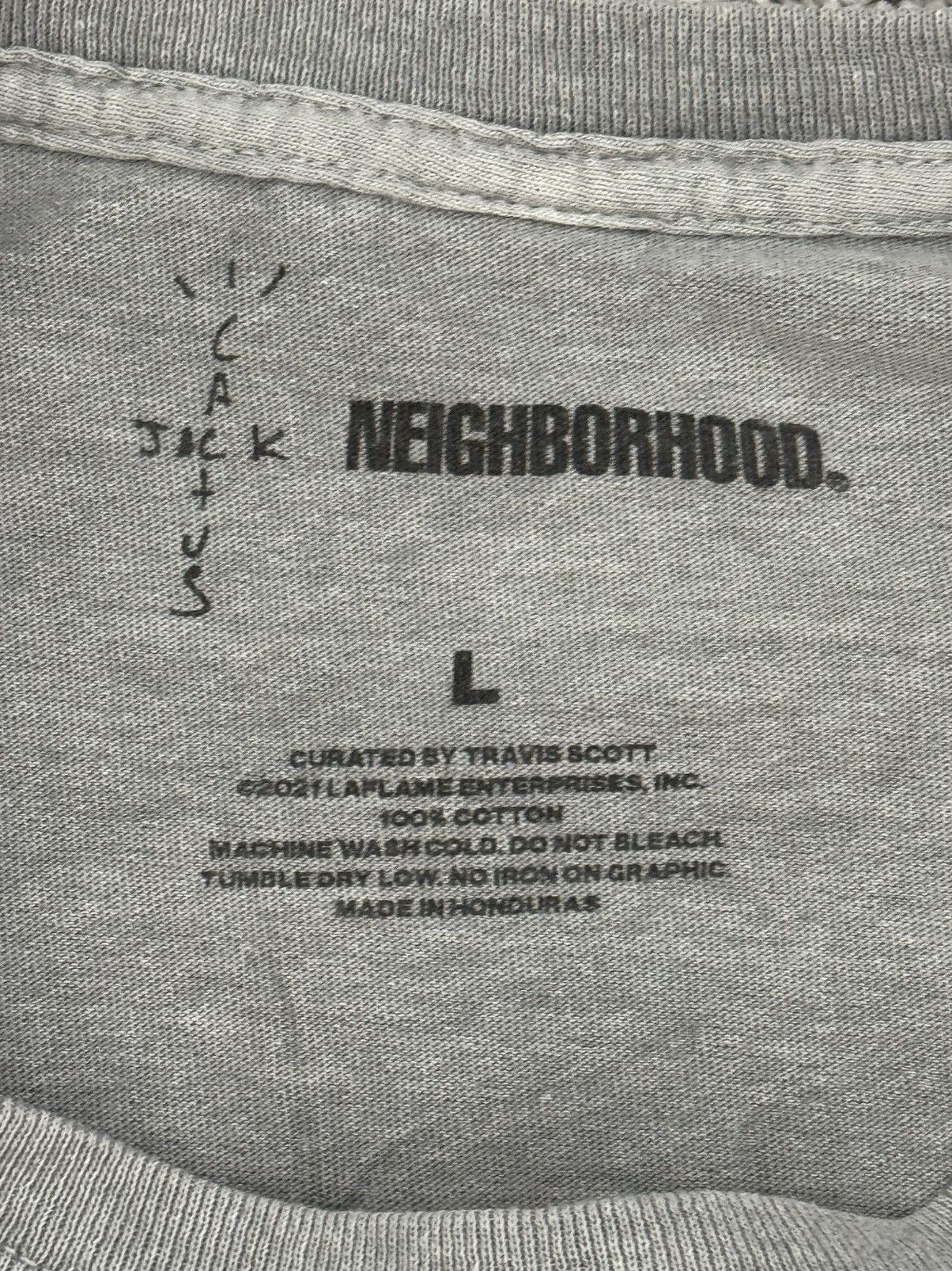 Neighborhood × Travis Scott Travis Scott x Neighborhood Tee Size US L / EU 52-54 / 3 - 3 Thumbnail