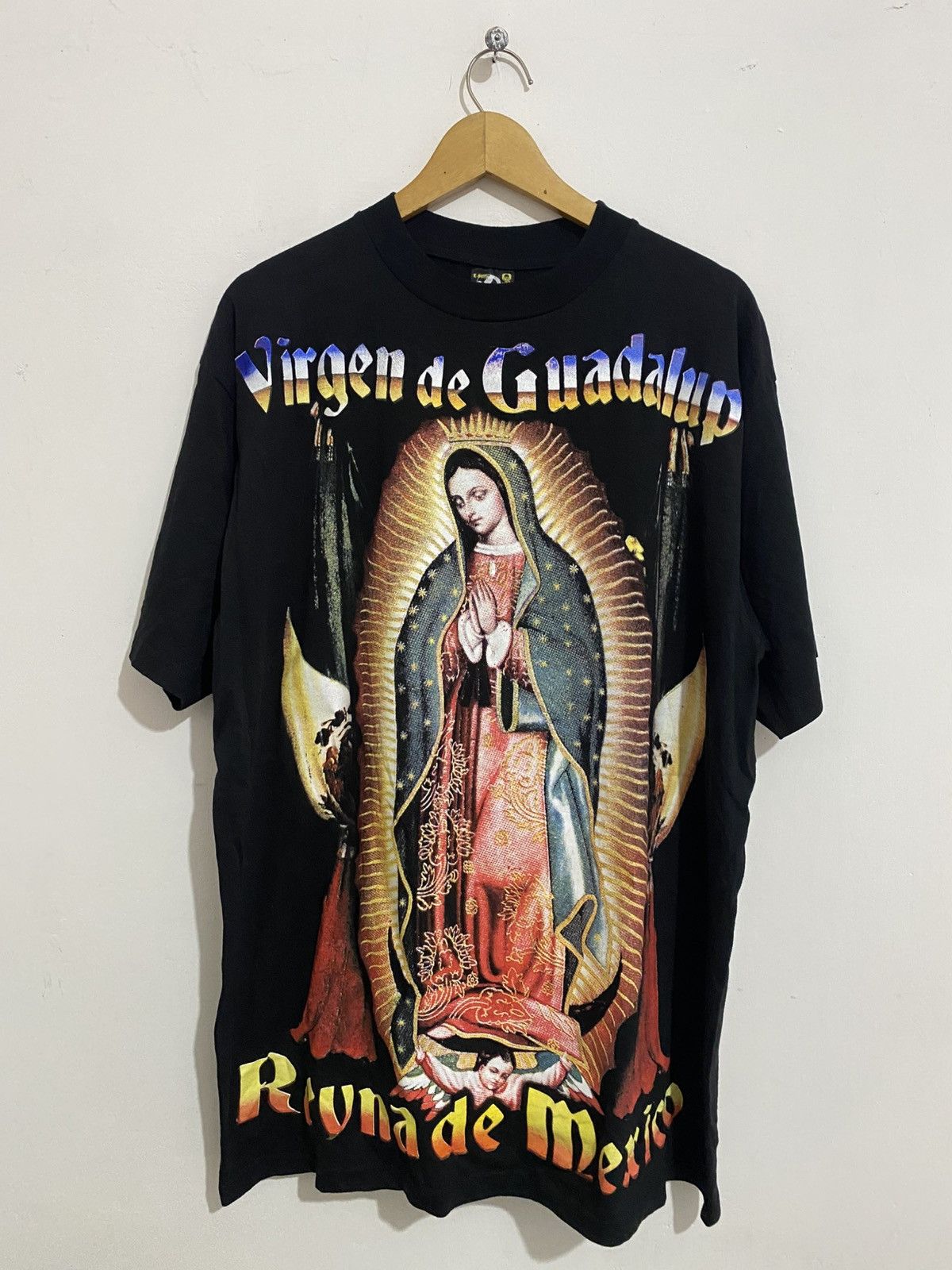 Vintage Vintage Maxican Virgen De Guandalupe Size US XL / EU 56 / 4 - 1 Thumbnail