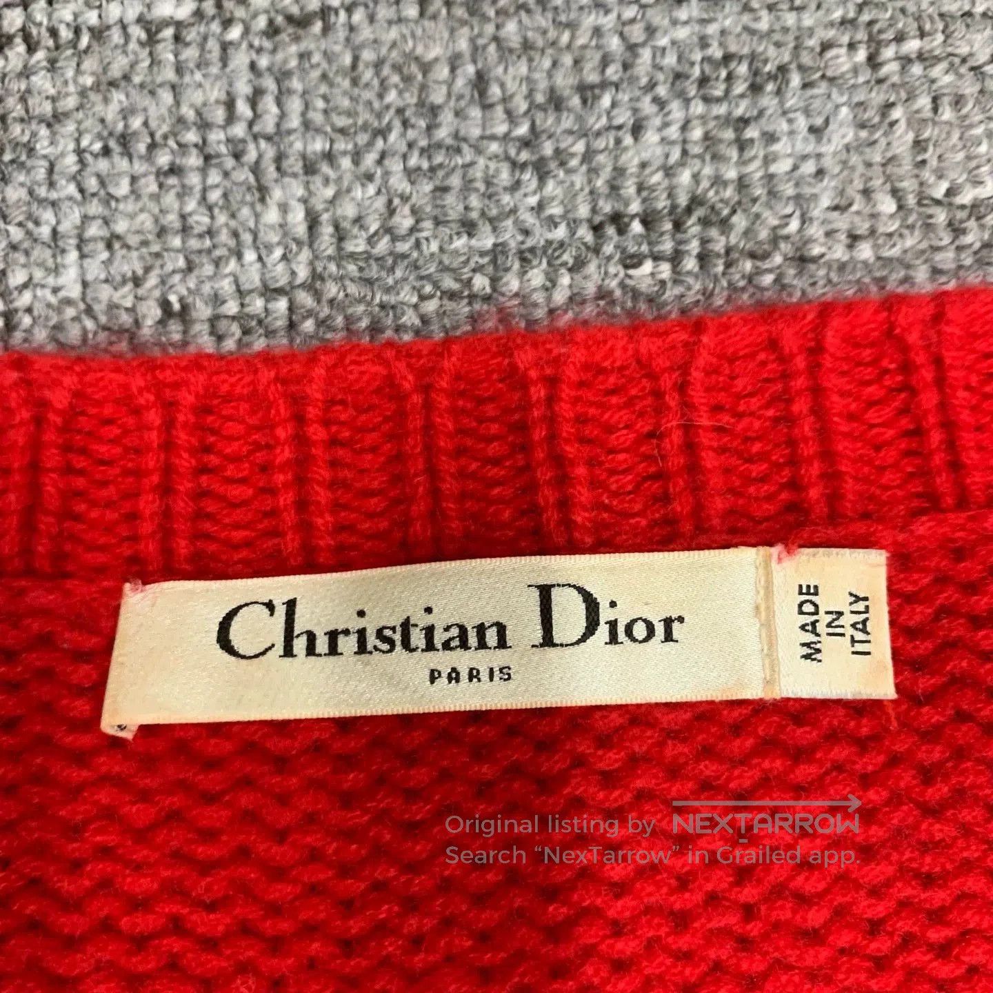 Dior dior red cashmere v. Size S / US 4 / IT 40 - 6 Thumbnail