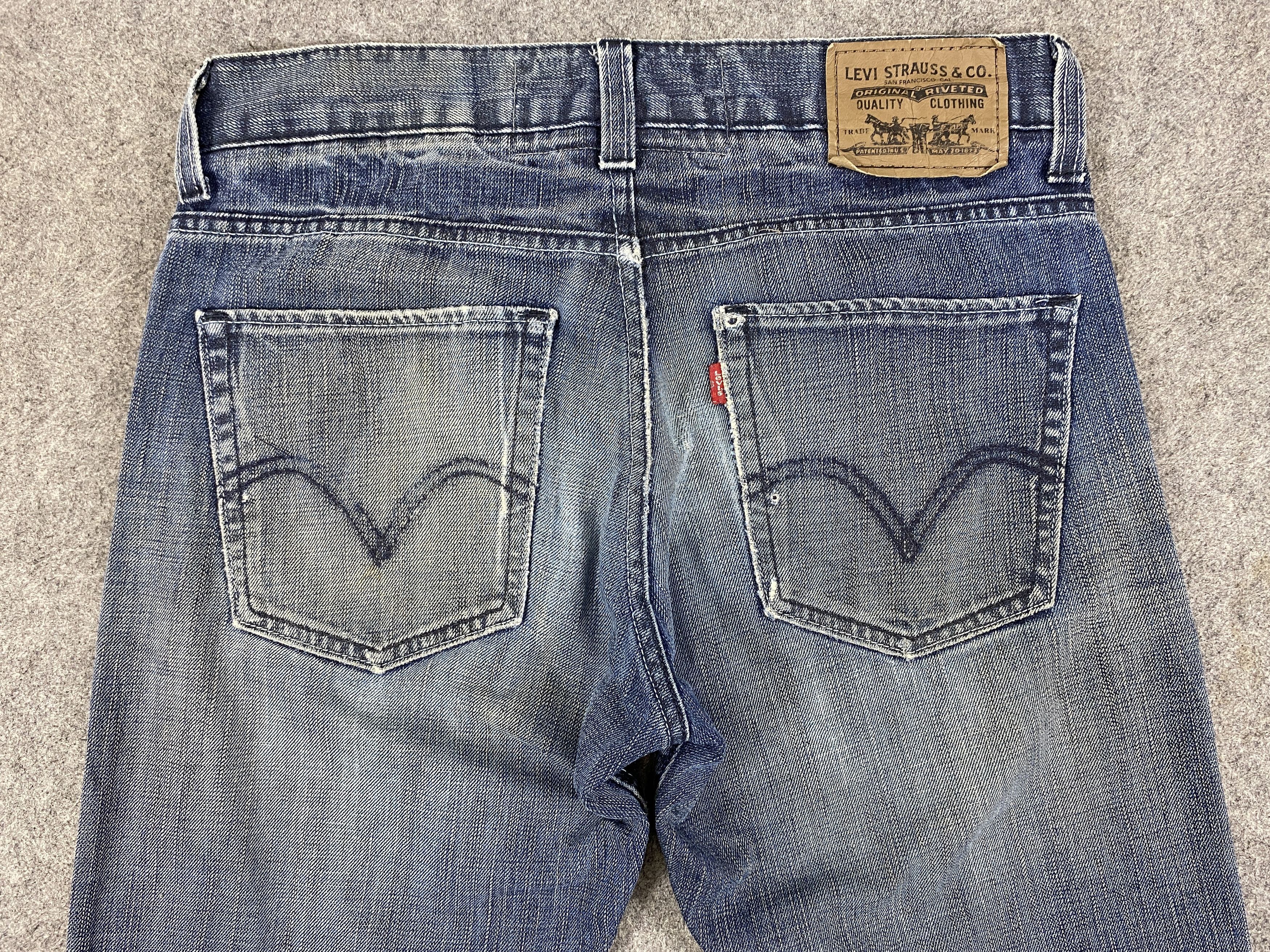 Levi's Distressed Blue Levi's 511 Jeans 31x34.5 Denim -JN2125 Size US 31 - 4 Thumbnail