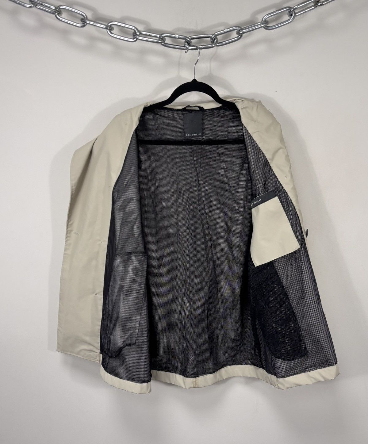 Boneville Vintage Boneville Massimo Osti Tech Double Breasted Coat Size US M / EU 48-50 / 2 - 2 Thumbnail