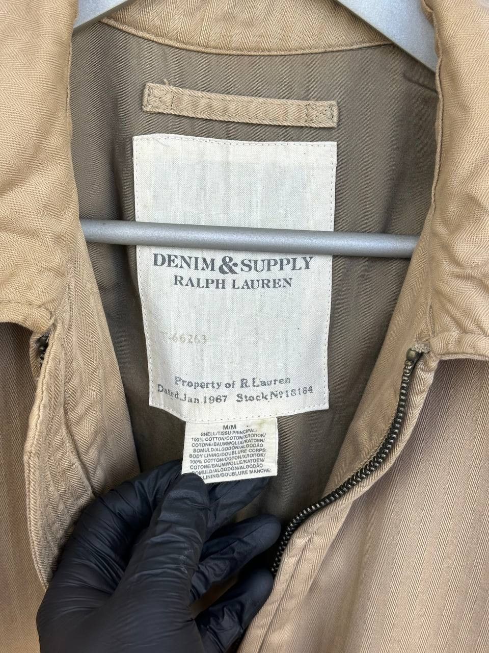 Denim & Supply Ralph Lauren Denim & Supply Ralph Lauren Bomber Jacket Herringbone Flags Size US M / EU 48-50 / 2 - 13 Thumbnail