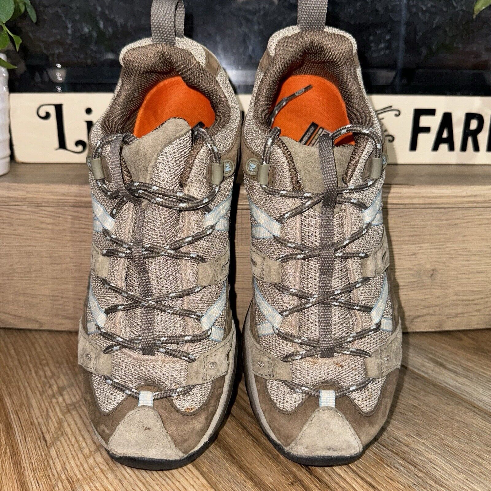 Merrell Merrell Women's 8.5 Siren Sport Olive Brown Hiking Shoes Size US 8.5 / IT 38.5 - 5 Thumbnail