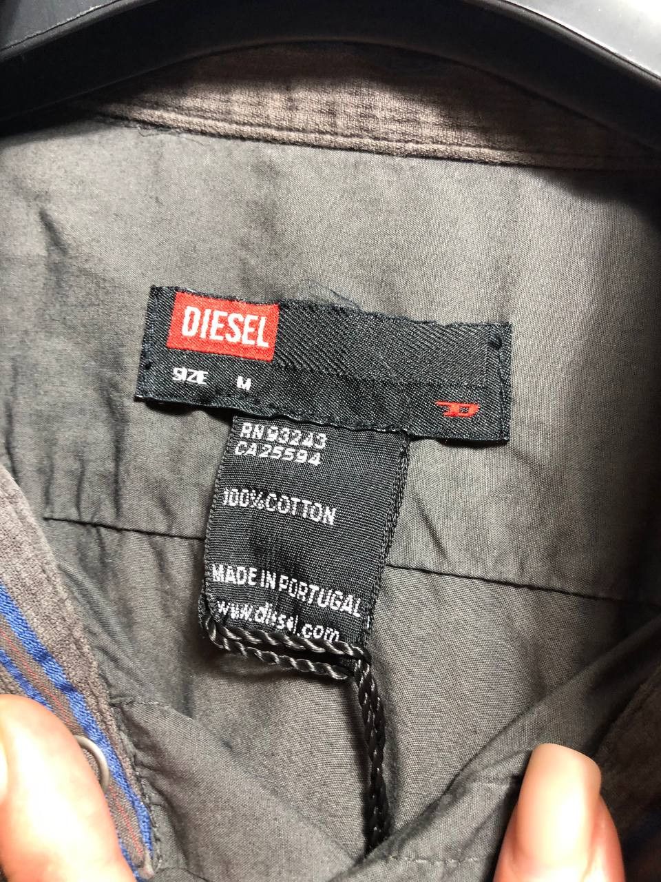Diesel Vintage Y2K shirt Diesel logo streetwear Size US M / EU 48-50 / 2 - 2 Thumbnail