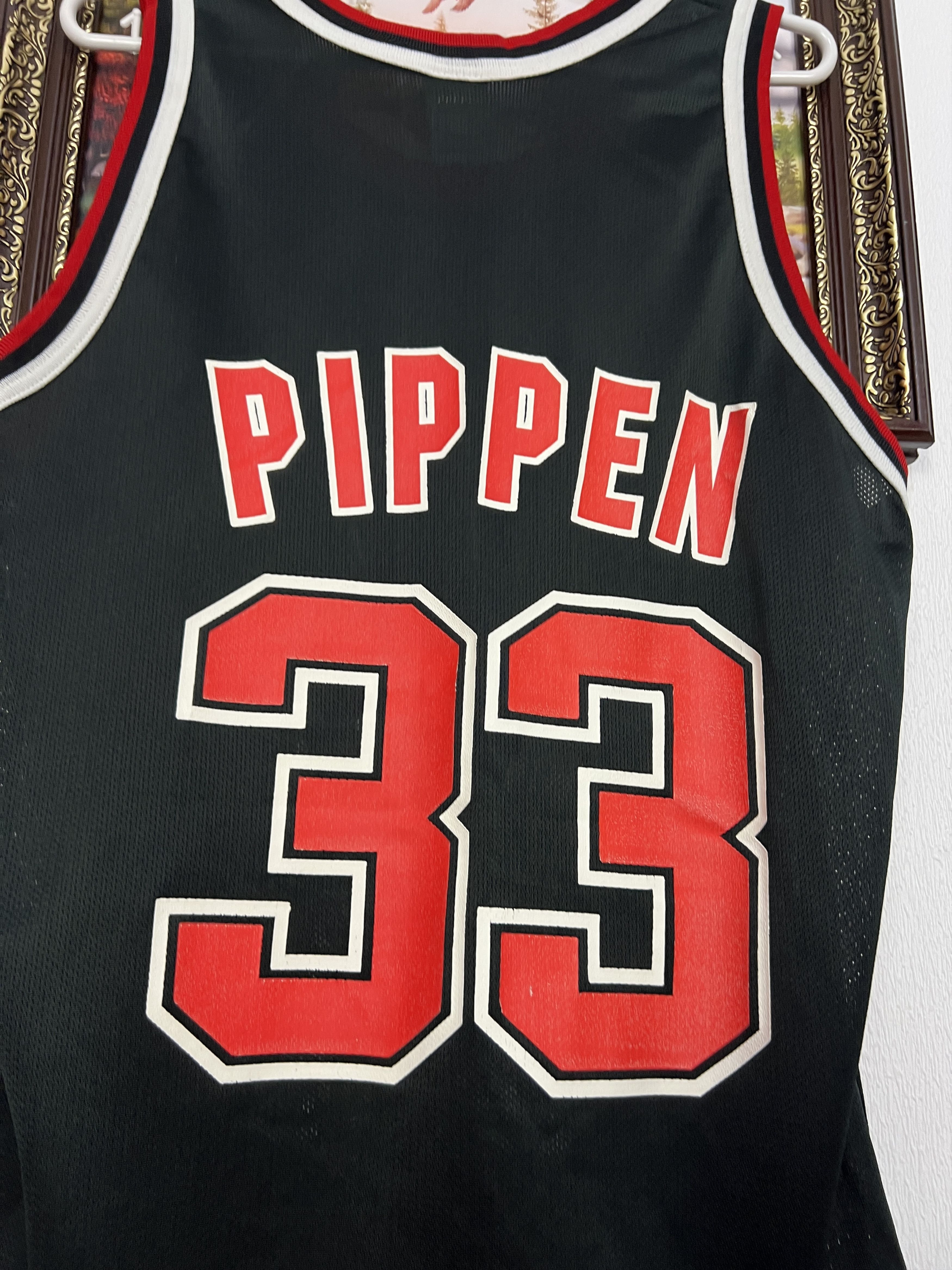 Champion Vintage 90's Champion Chicago Bulls Pippen NBA Jersey Shirt Size US M / EU 48-50 / 2 - 9 Thumbnail