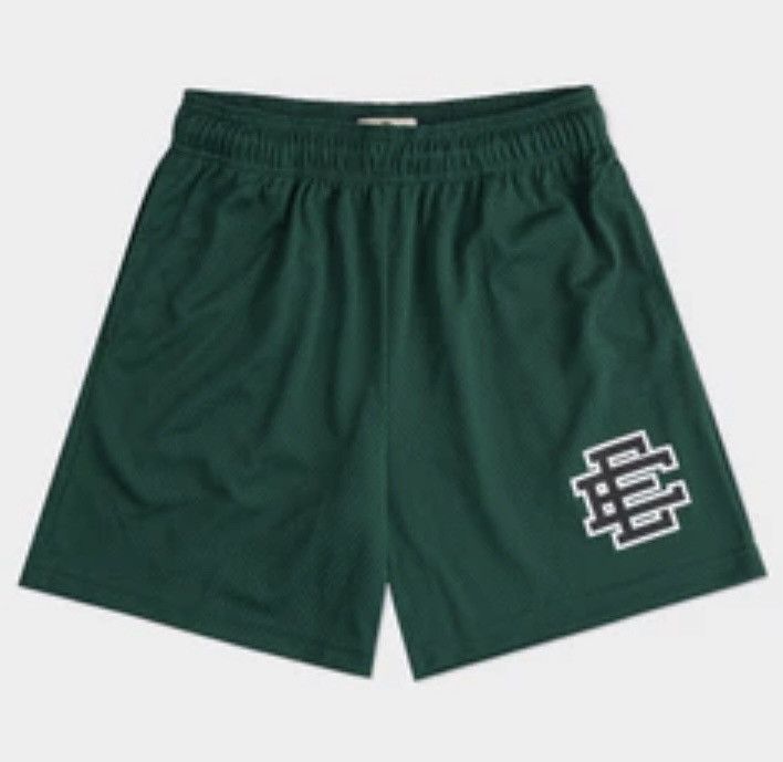 Eric Emanuel Eric Emanuel EE Shorts Black/Green Bolt L | Grailed