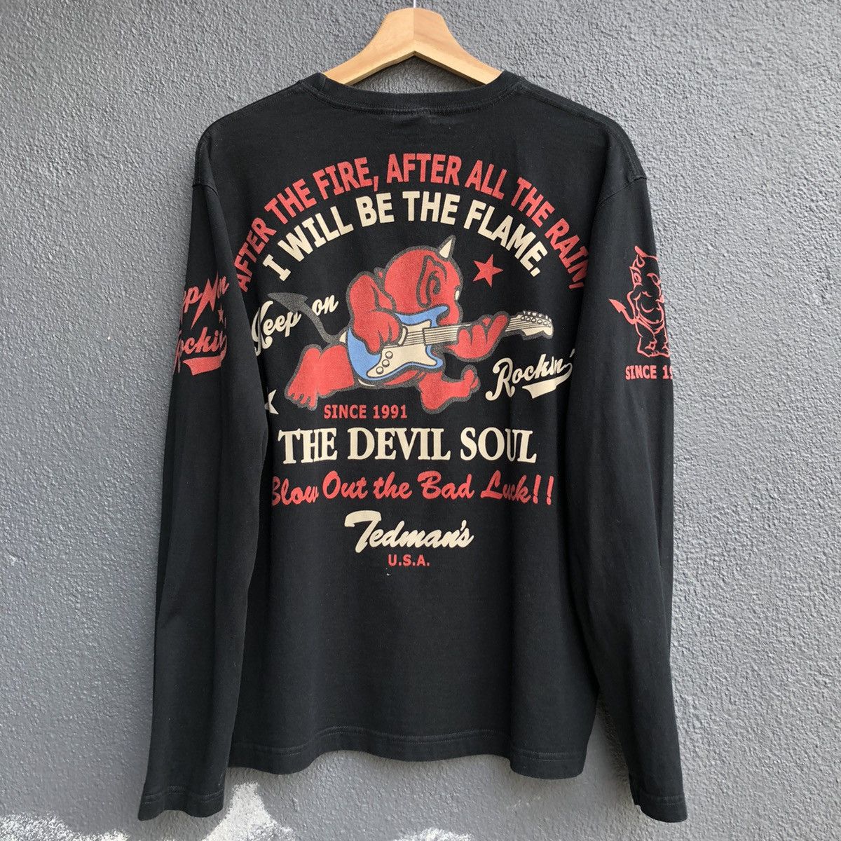 Japanese Brand Vintage y2k The Devil Soul Ted mans by Ted Company Tshirt Size US M / EU 48-50 / 2 - 1 Thumbnail