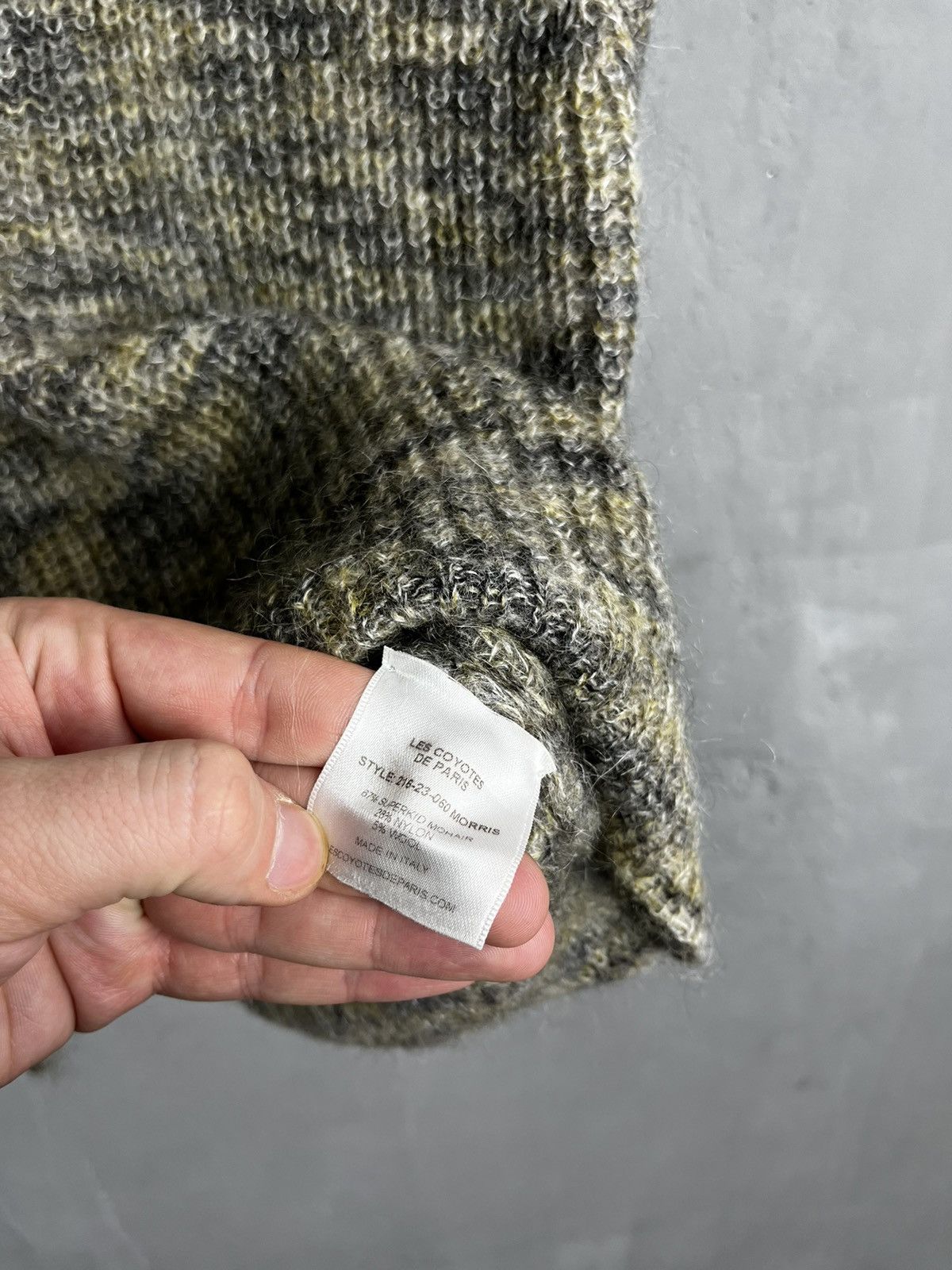 Designer × Other Les Coyotes de Paris knit vest sweater Size L / US 10 / IT 46 - 8 Thumbnail