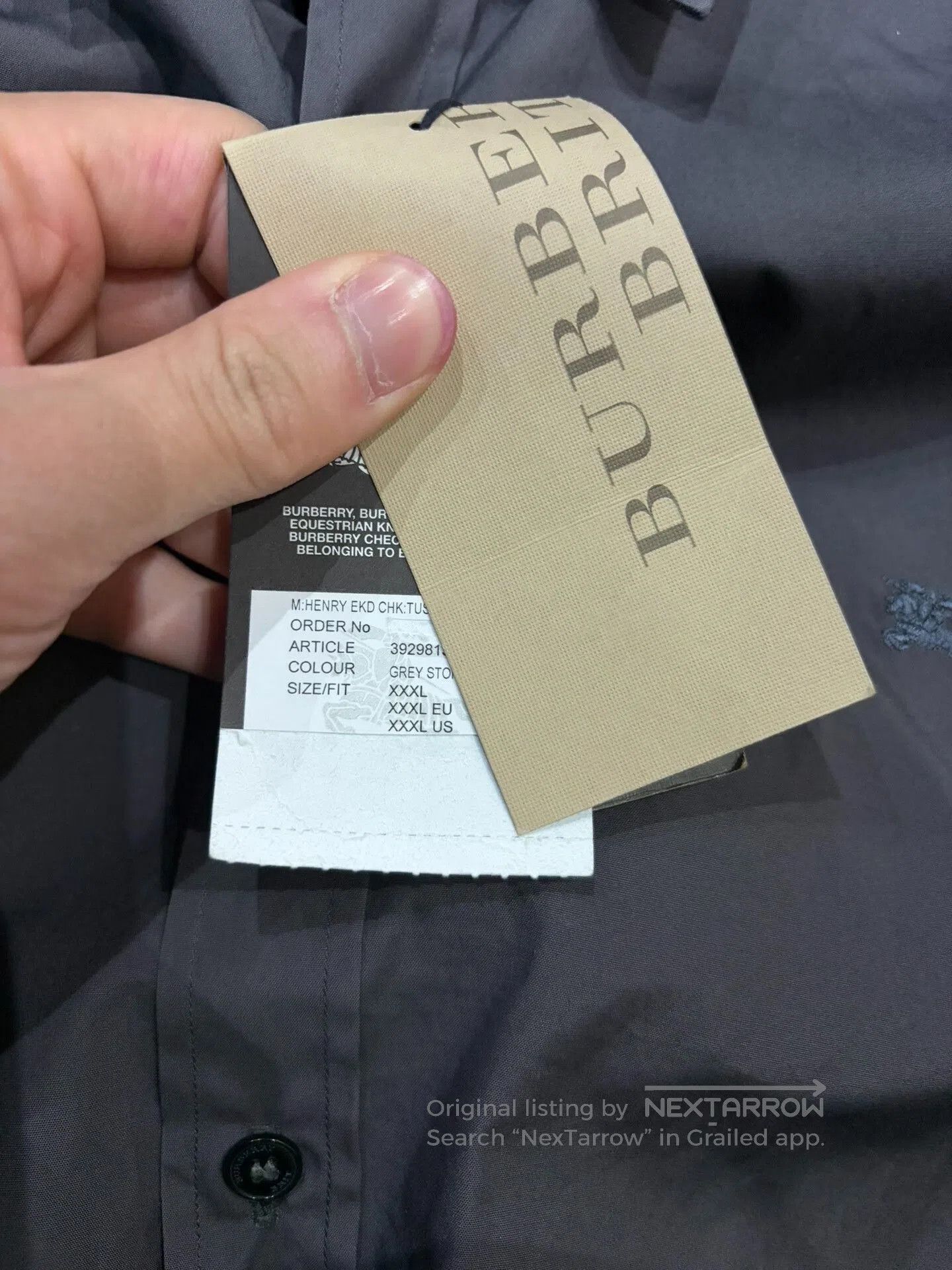 Burberry Burberry Classic Logo Embroidered Long. Size US M / EU 48-50 / 2 - 5 Thumbnail