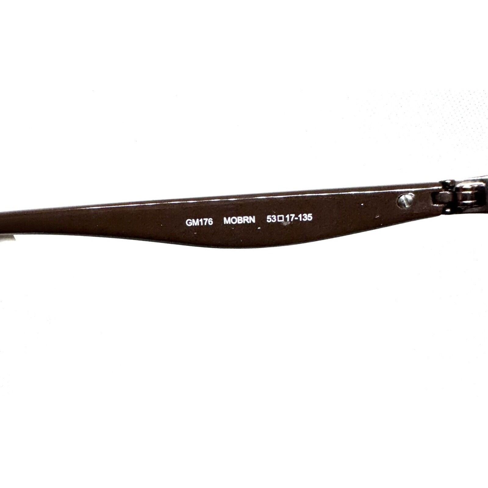 Guess GUESS BY MARCIANO GM176 MAROON BROWN EYEGLASSES FRAME 53-17 Size ONE SIZE - 8 Thumbnail