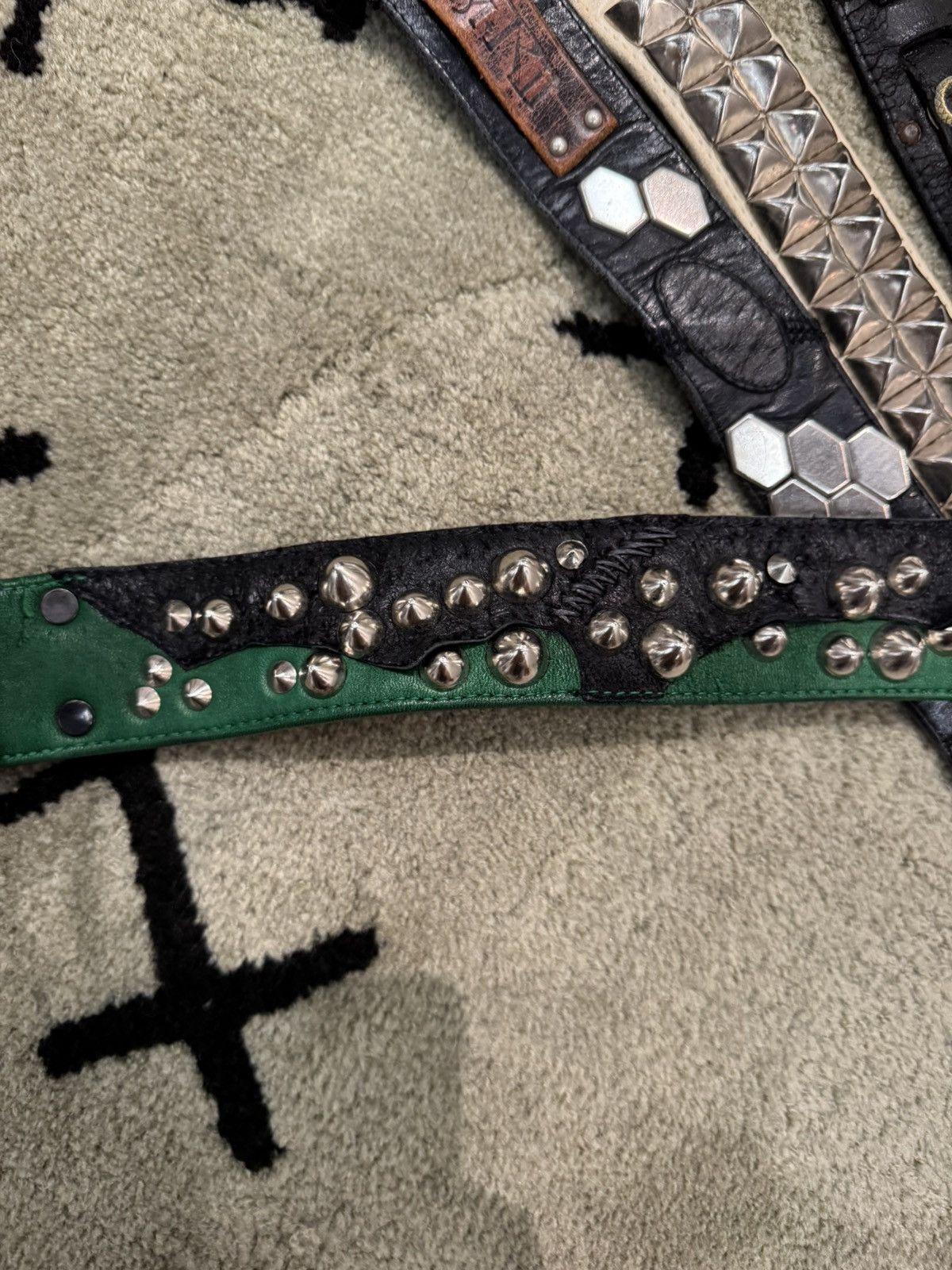 KMRii Kmrii belt cowhide / collaboration rare piece Size ONE SIZE - 5 Thumbnail
