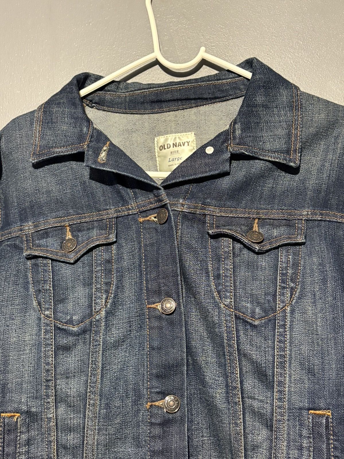 Old Navy Old Navy Vintage Denim Jacket Size US S / EU 44-46 / 1 - 3 Thumbnail