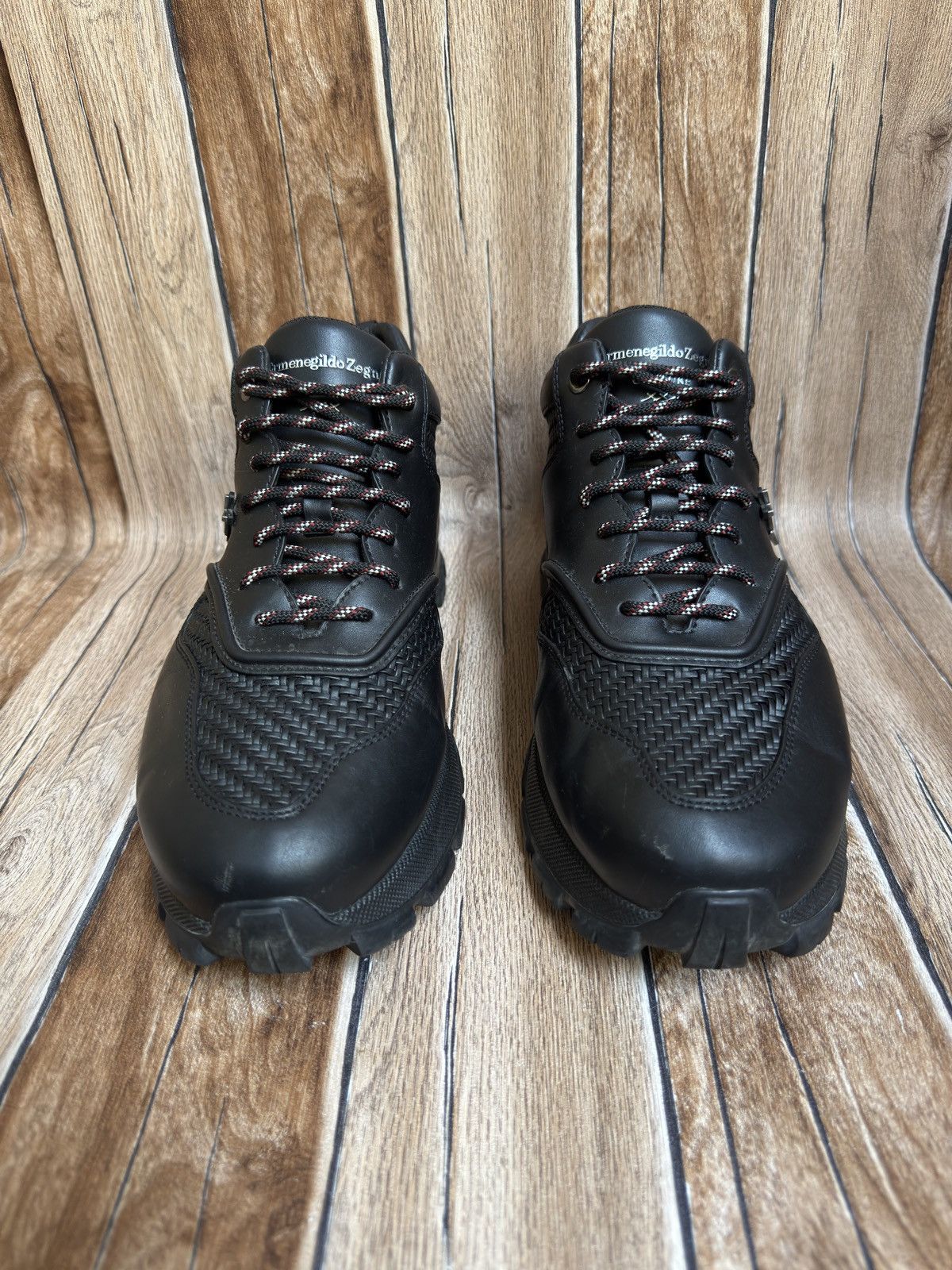 Ermenegildo Zegna × Z Zegna Triple stitch hiking boots Size US 11 / EU 44 - 4 Thumbnail