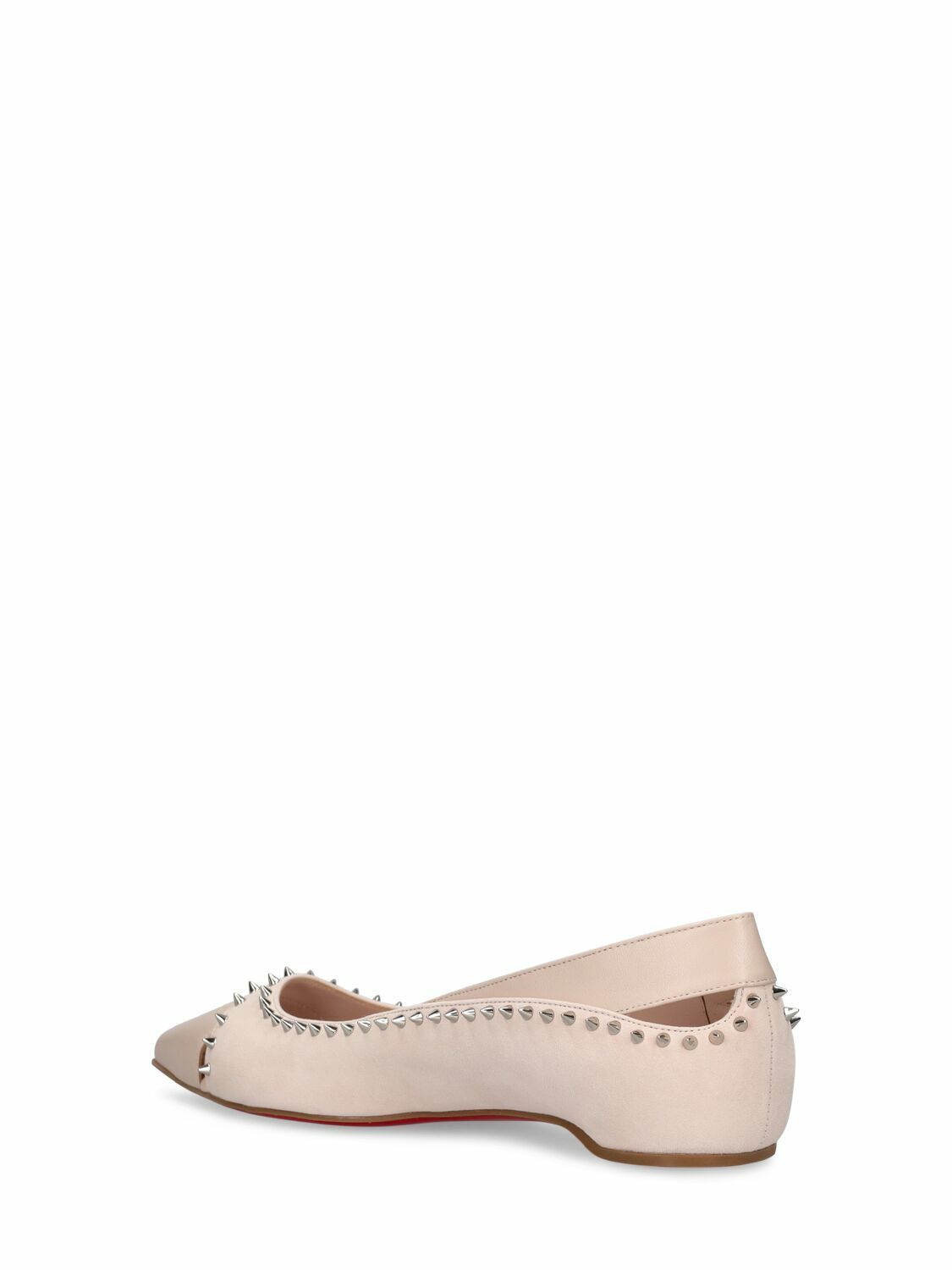 Christian Louboutin o1w1db10725 Flats in Beige Size US 6 / IT 36 - 4 Thumbnail
