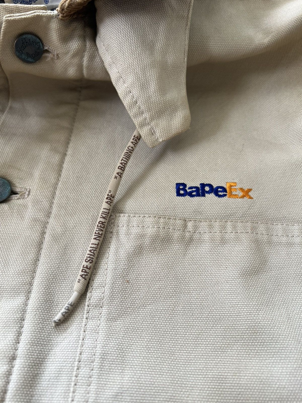 Bape Bape Fedex Chore Vintage Jacket Size US L / EU 52-54 / 3 - 7 Thumbnail