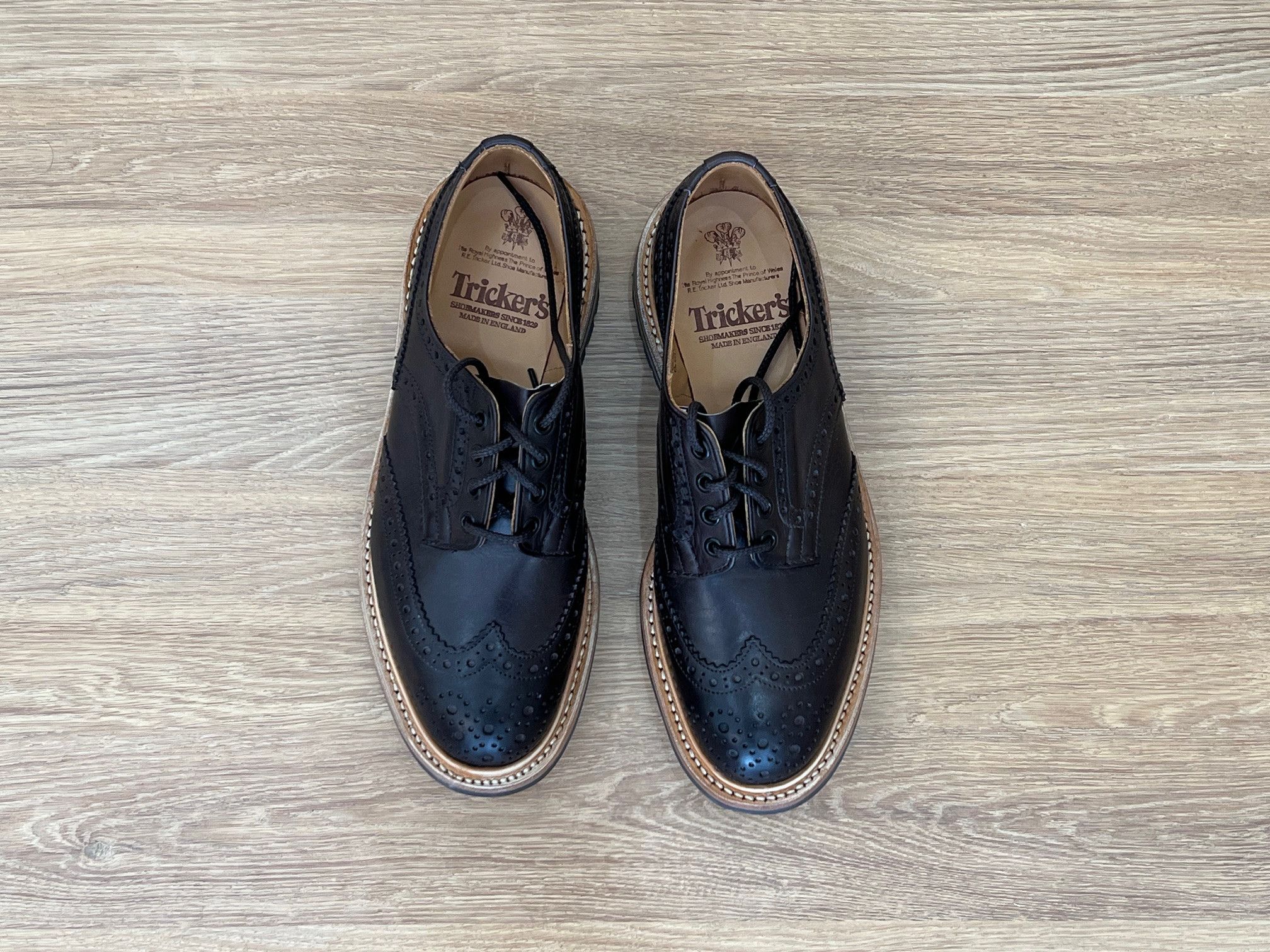 Tricker's Bourton Commando Espresso Burnished Calf Size US 8.5 / EU 41-42 - 2 Thumbnail