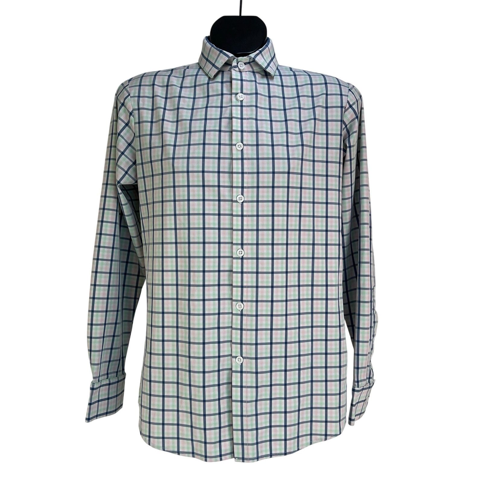 Other Mizzen Main Leeward Collection Button Up Shirt Check Plaid Size US M / EU 48-50 / 2 - 1 Thumbnail