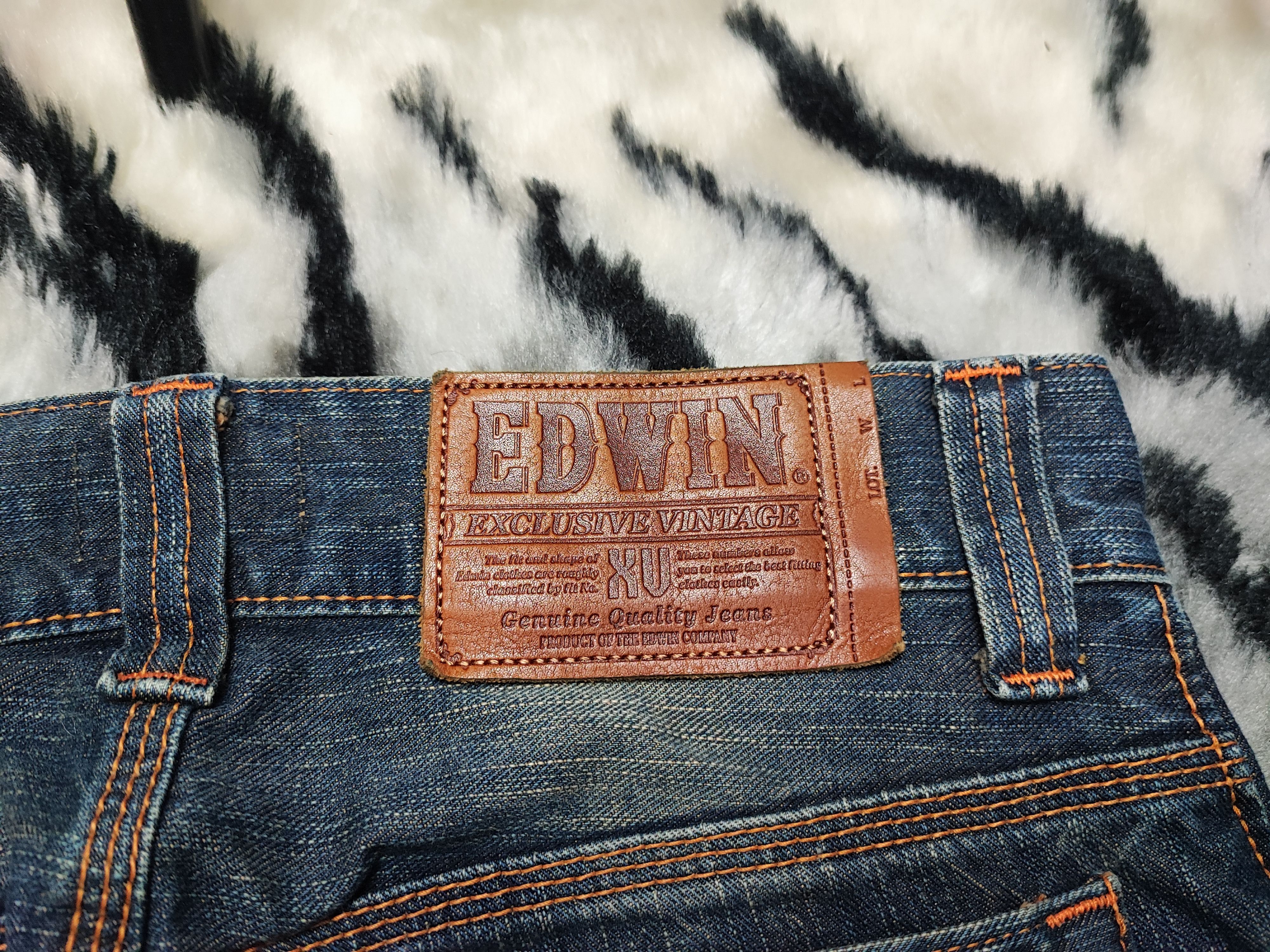 Edwin EDWIN VINTAGE XV FADED JEANS VERY RARE Size US 30 / EU 46 - 15 Thumbnail
