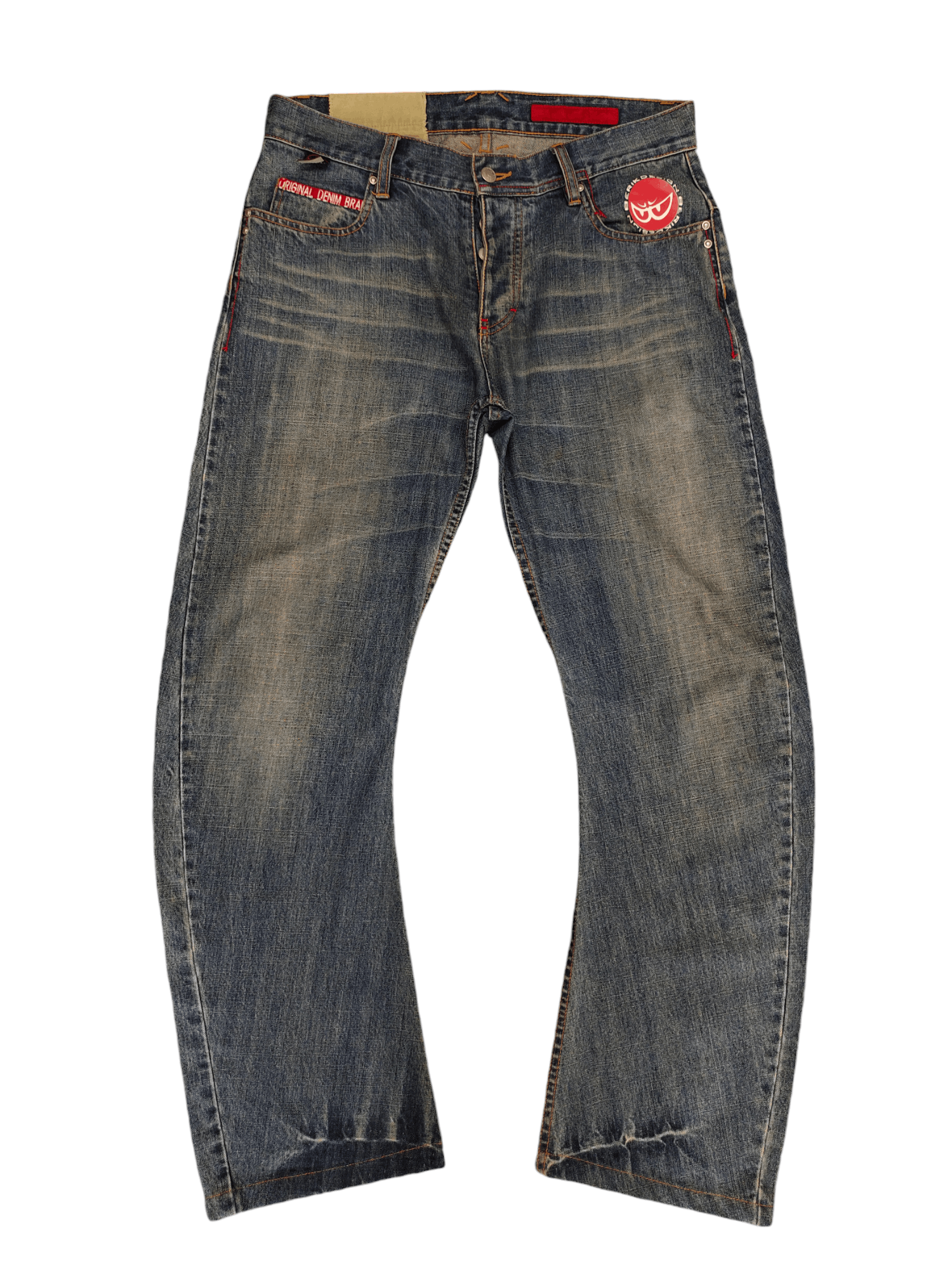 Hysteric Glamour Vintage Y2k Berik Design 3D Pocket Curve Denim Jeans Size US 32 / EU 48 - 2 Thumbnail
