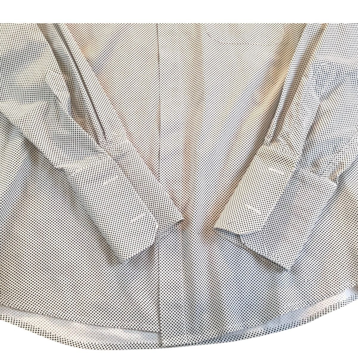 Stacy Adams Stacy Adams Dress Shirt Reg Fit 16 34/35 White Gray Mini-Dot Size US M / EU 48-50 / 2 - 4 Thumbnail