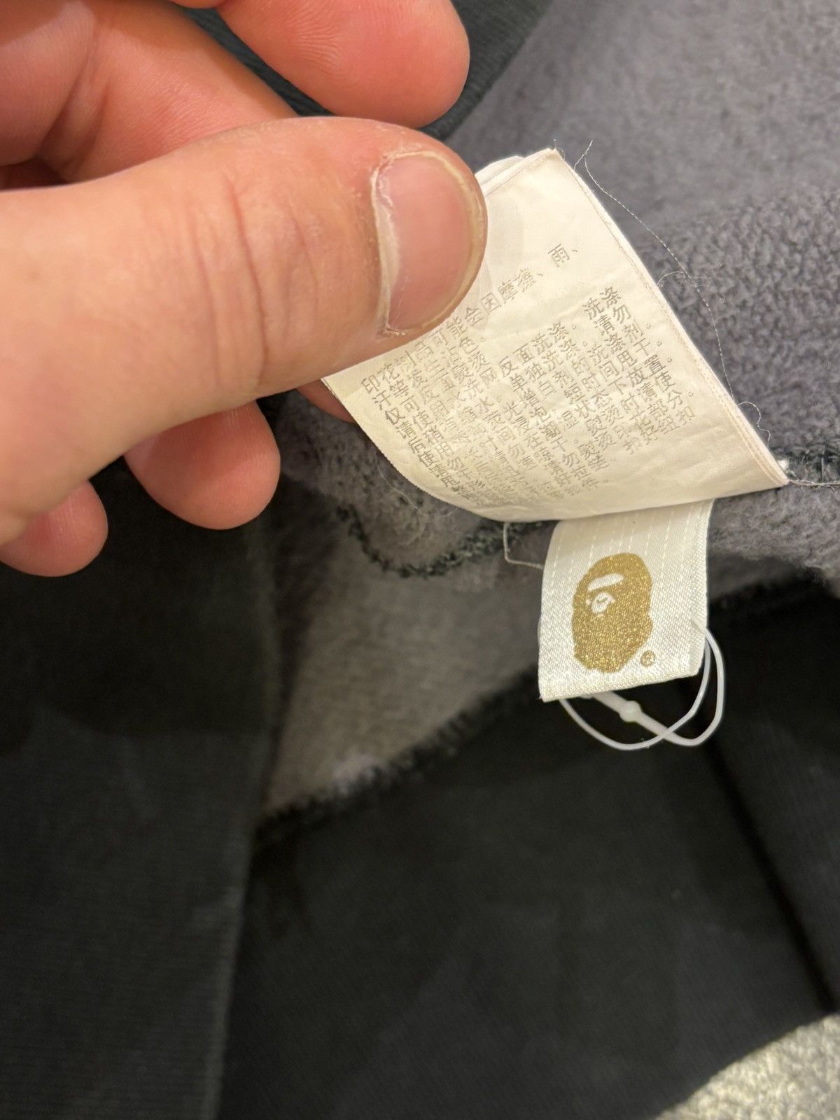 Bape Grey Camo Full Zip Hoodie