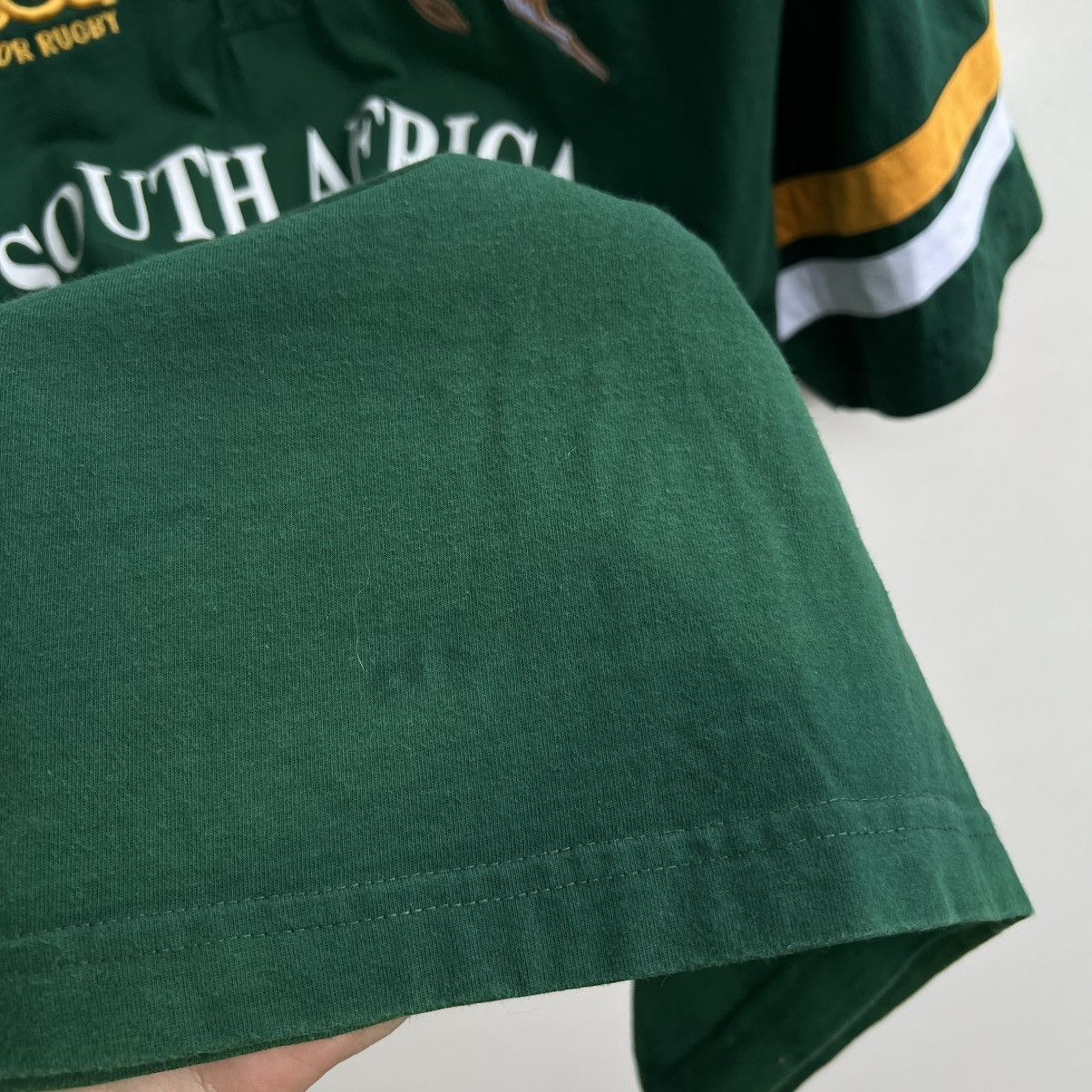Other Vintage Kooga South Africa Rugby Jersey Shirt Hype Trikot Size US L / EU 52-54 / 3 - 4 Thumbnail