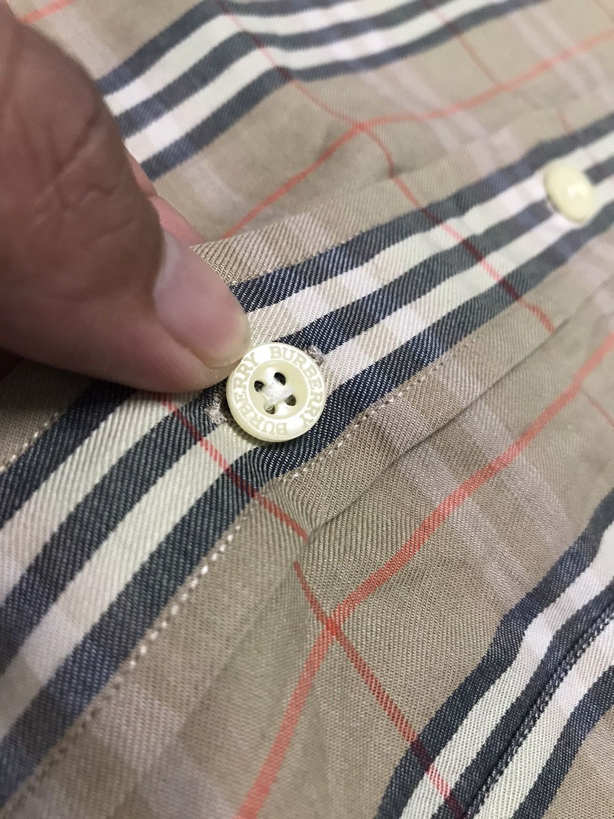 Burberry Vintage Burberry Nova Check Buttons Up Shirt Size US L / EU 52-54 / 3 - 5 Thumbnail